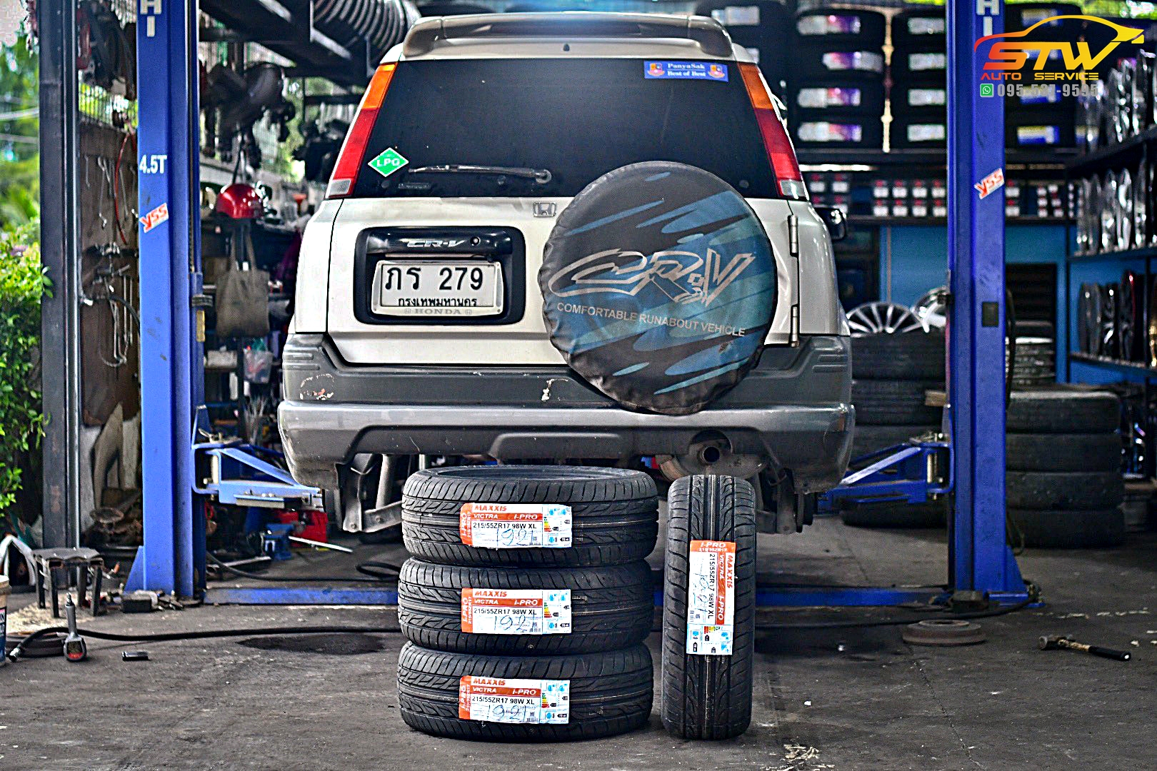 ยางใหม่ MAXXIS VICTRA I-PRO 215/55R17 98W