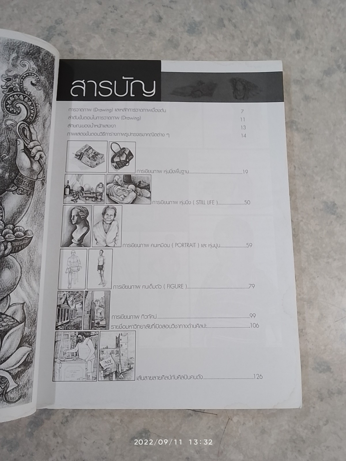 DRAWING พื้นฐานกับงานศิลปิน (มีรอยโดนน้ำ) / อัครชา อัครบุตร