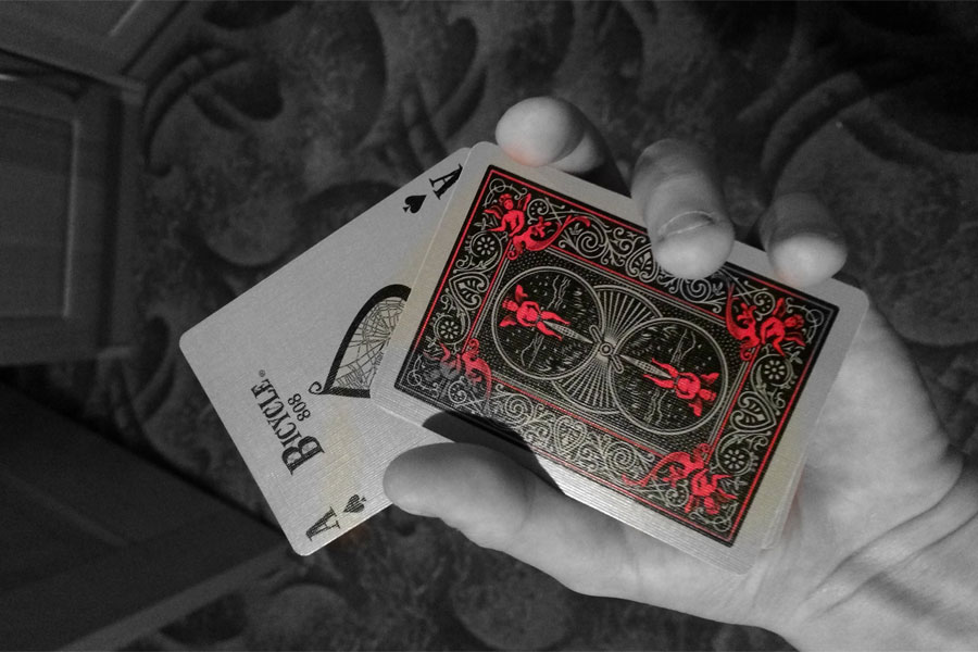 ไพ่ Bicycle Tragic Royalty Halloween Deck