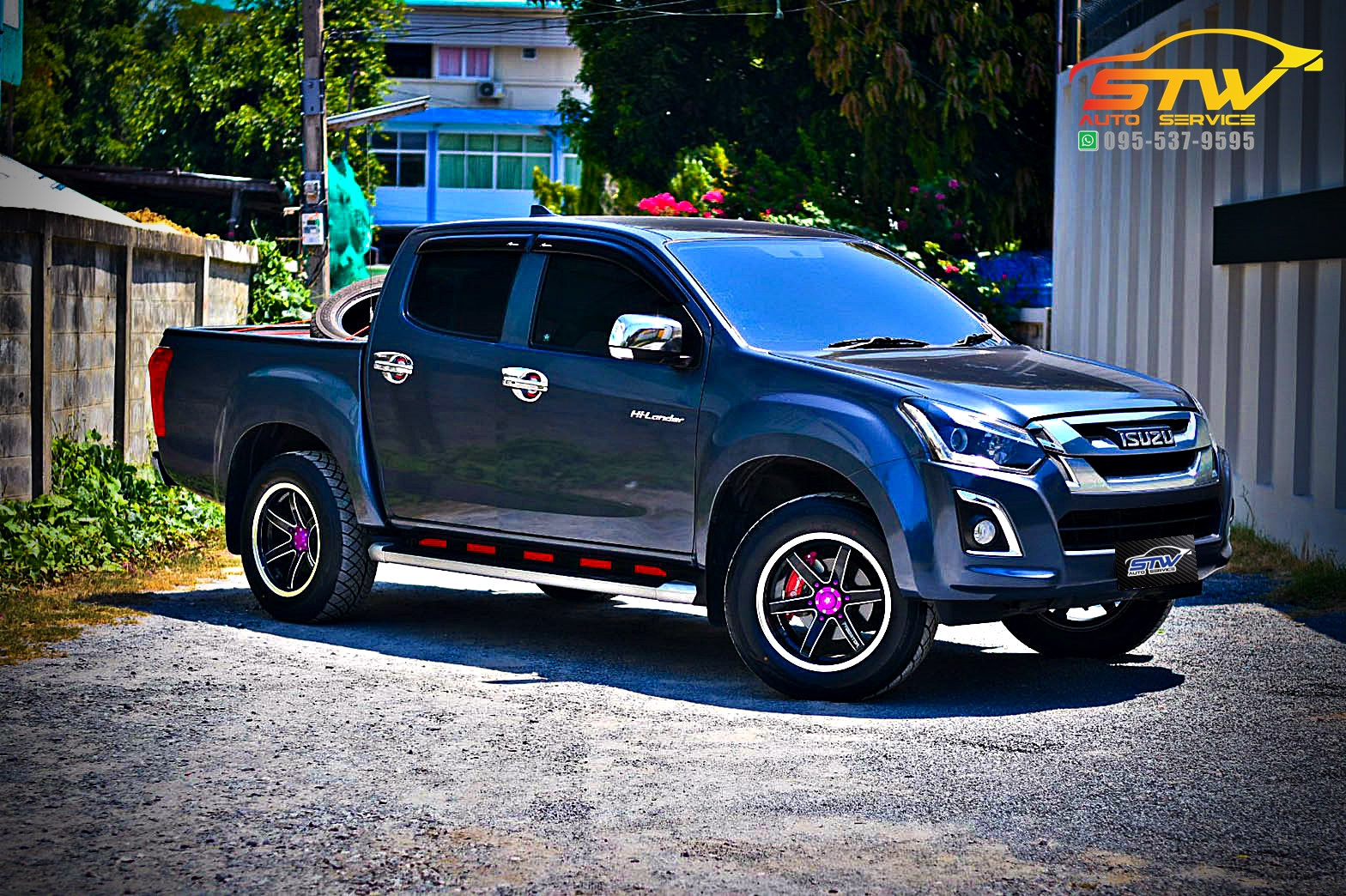 ล้อแม็กซ์ PREDATOR PD-10 ขอบ18นิ้ว พร้อมยาง SUMAX 86S 265/60R18