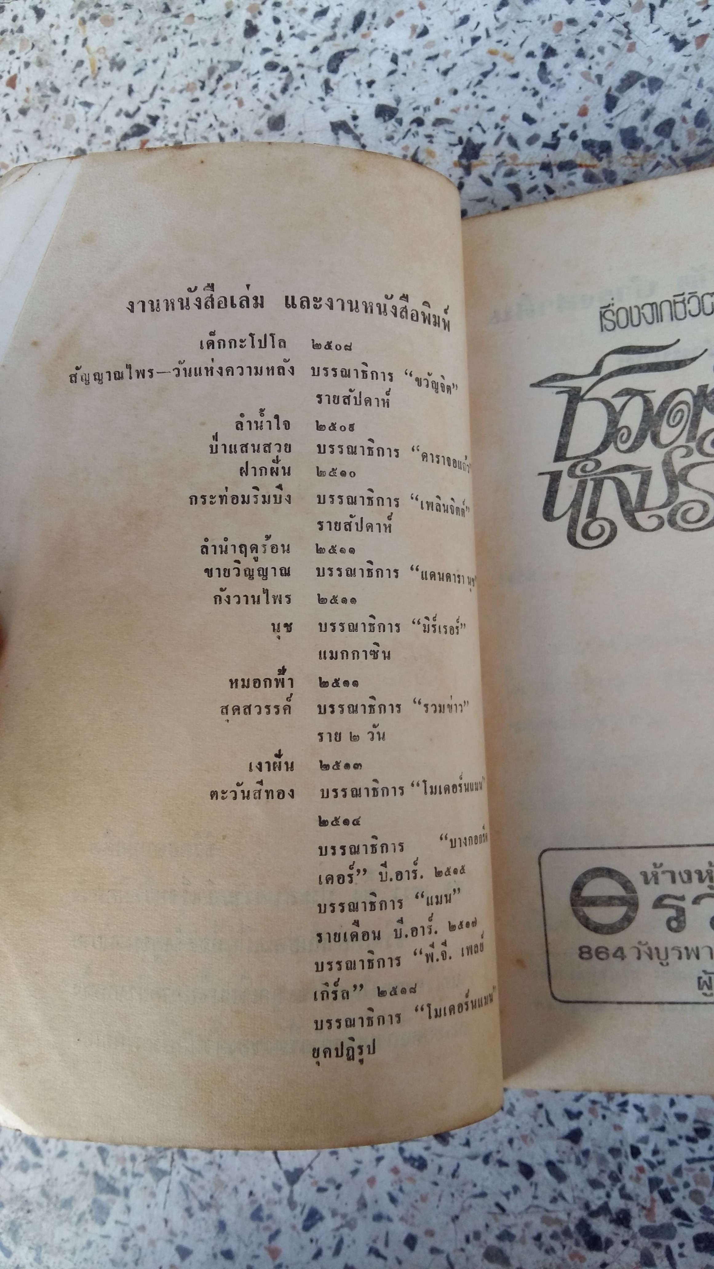 ชีวิตรักนักประพันธ์ / พจนา เกสจิน