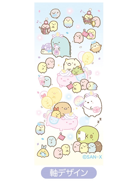 ปากกาหมึกดำ Sumikko Gurashi Tapioca Park หัว 0.7 แบบสีฟ้า ตรงด้านบนเป็นแบบตัวใหญ่ ๆ น่ารักมาก