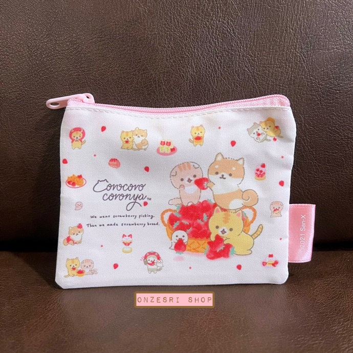 กระเป๋า Sentimental Circus x Corocoro Coronya Variety Collection แบบ Coronya Coin & Tissue Case ขนาด 12 x 9 ซม.