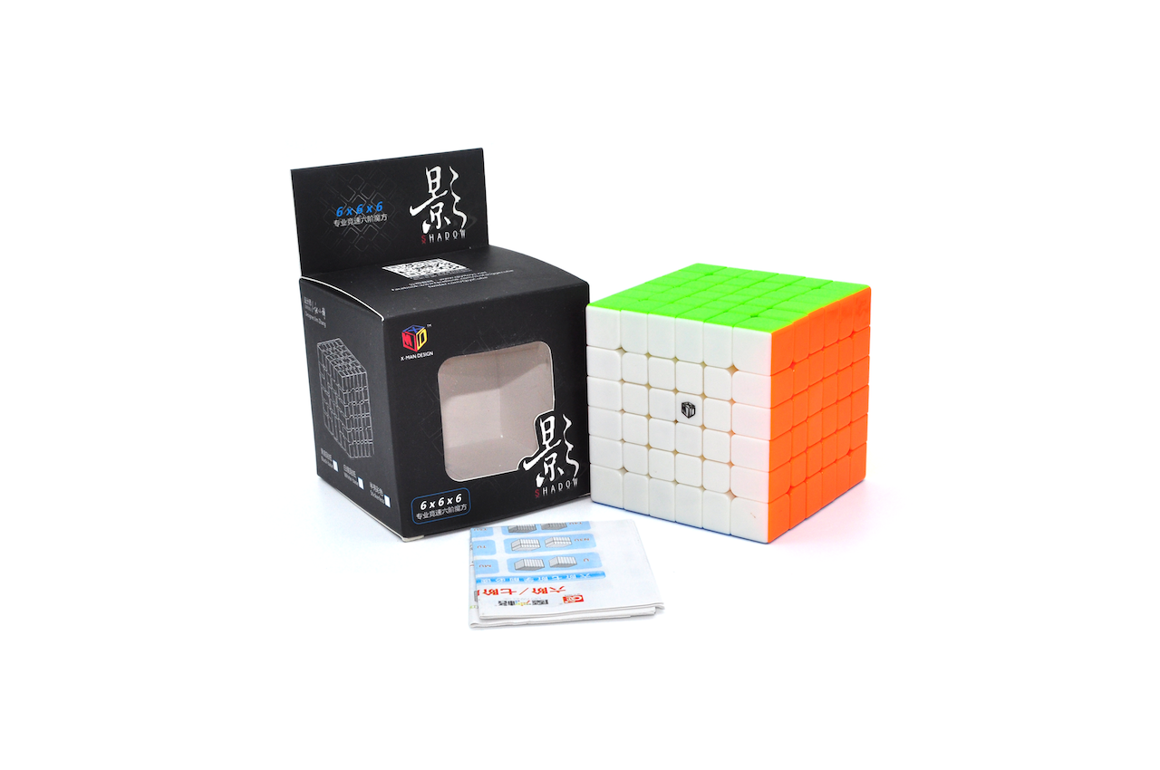 รูบิค Qiyi X-Man Shadow 6x6 | Rubik 6x6 | By CANDYspeed
