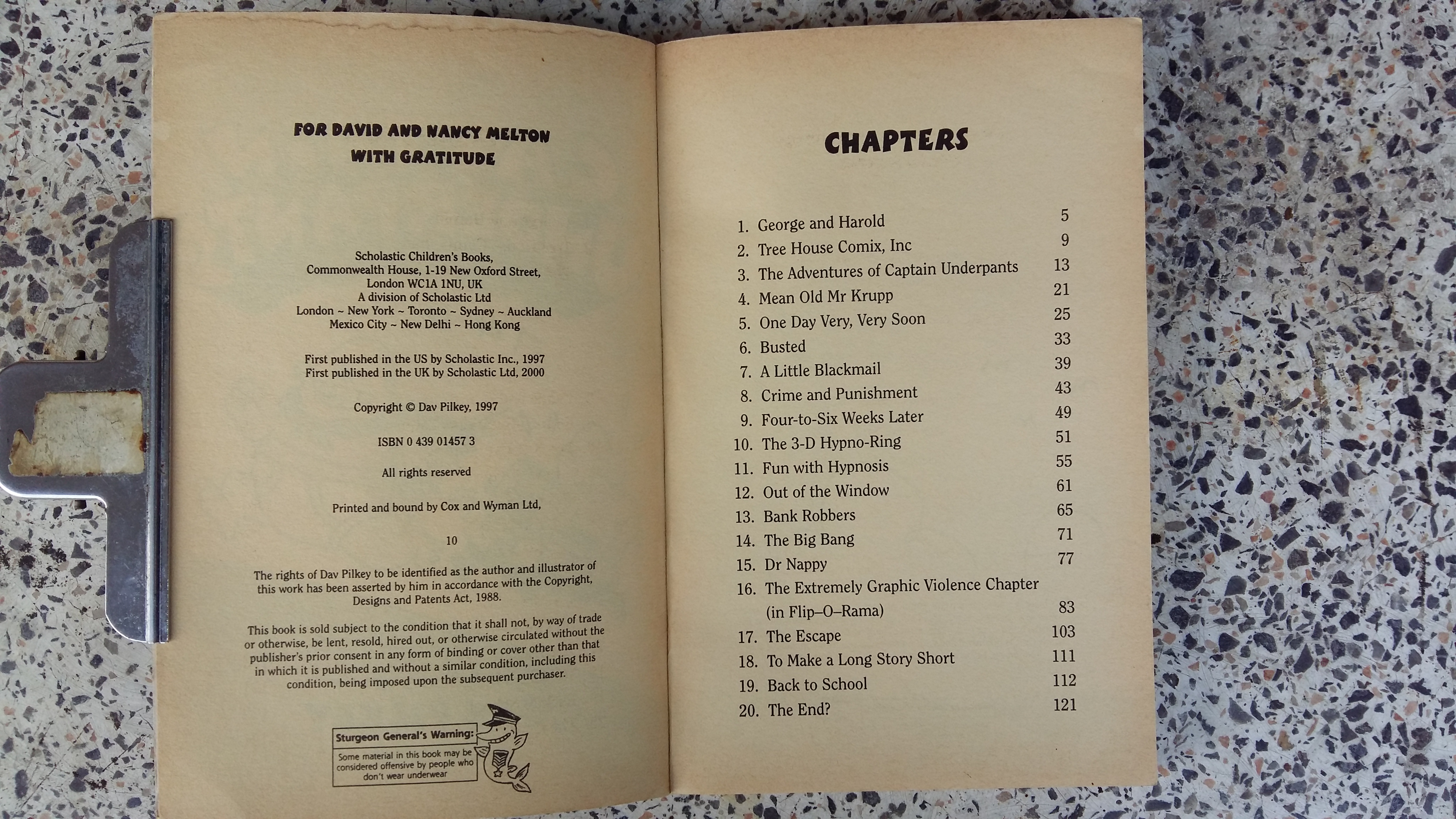 CAPTAIN UNDERPANTS / DAV PILKEY