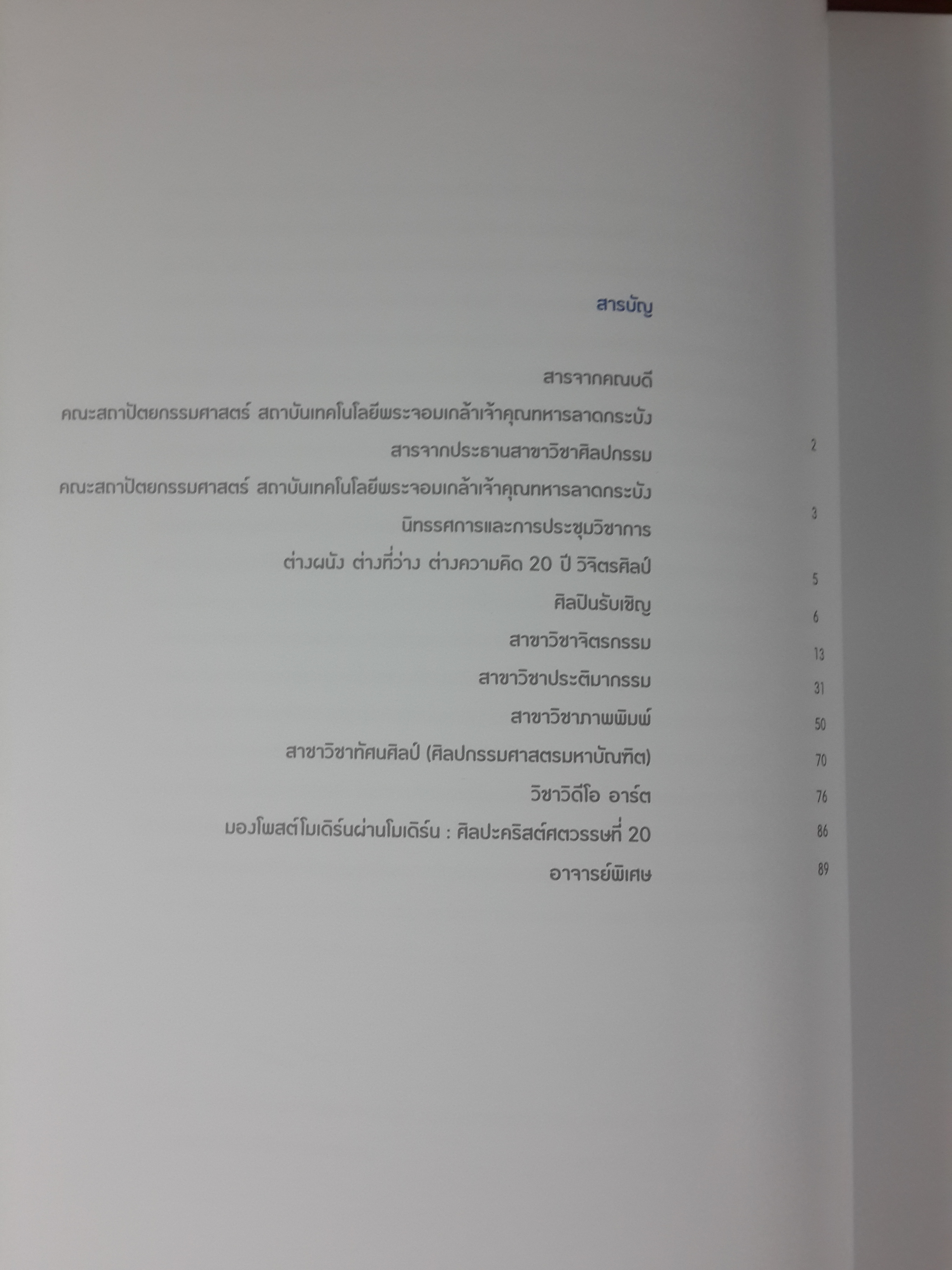 ต่างผนัง ต่างที่ว่าง ต่างความคิด : นิทรรศการศิลป ภาควิชาวิจิตรศิลป์ สถาบันเทคโนโลยีพระจอมเกล้าเจ้าคุณทหารลาดกระบัง