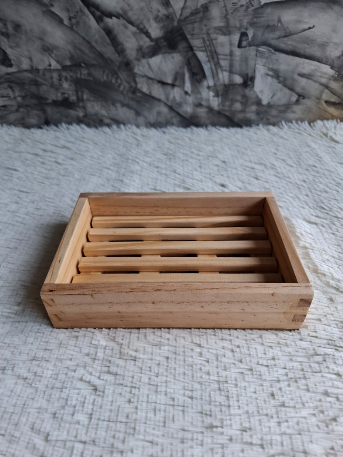 ถาดไม้ใส่เนื้อ