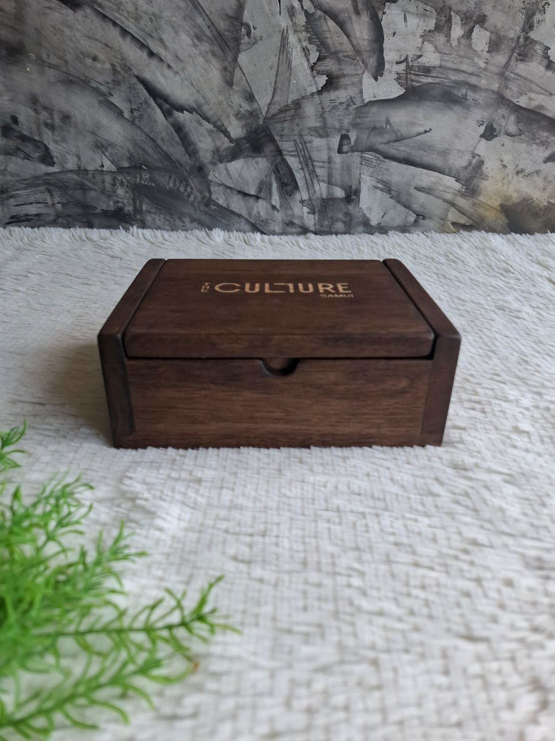 กล่องไม้ยางพารา