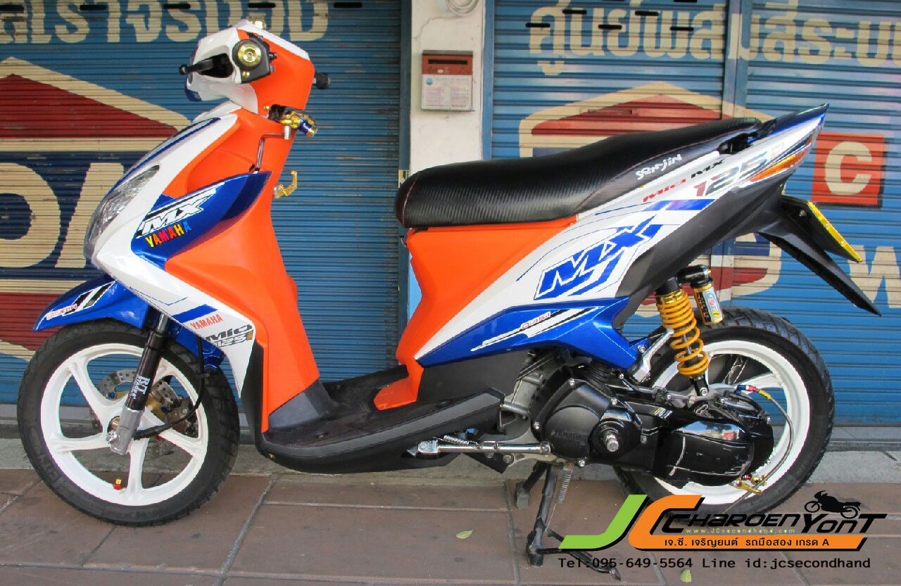 สวยเวอร์คันนี้ Mio 125 ปี 55 ใหม่กริ๊ป ของแต่งทั้งคัน