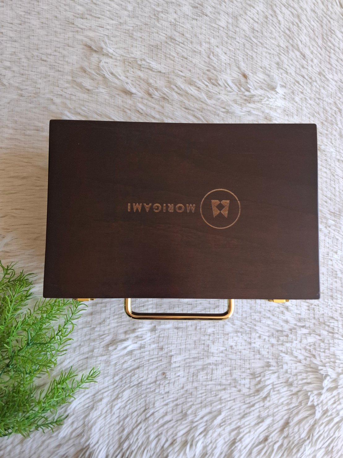 กระเป๋ากล่องไม้