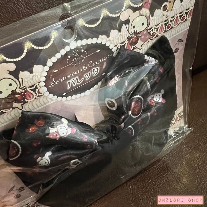 กิ๊บโบว์ติดผม Sentimental Circus - Late Night Parfait and Stardust-tears Drained Cherries! ติดด้านหลังได้ เป็นแบบเหล็ก ขนาด 13 x 15 ซม.