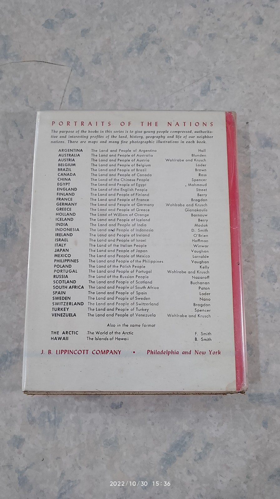 THE LAND AND PEOPLE OF INDONESIA