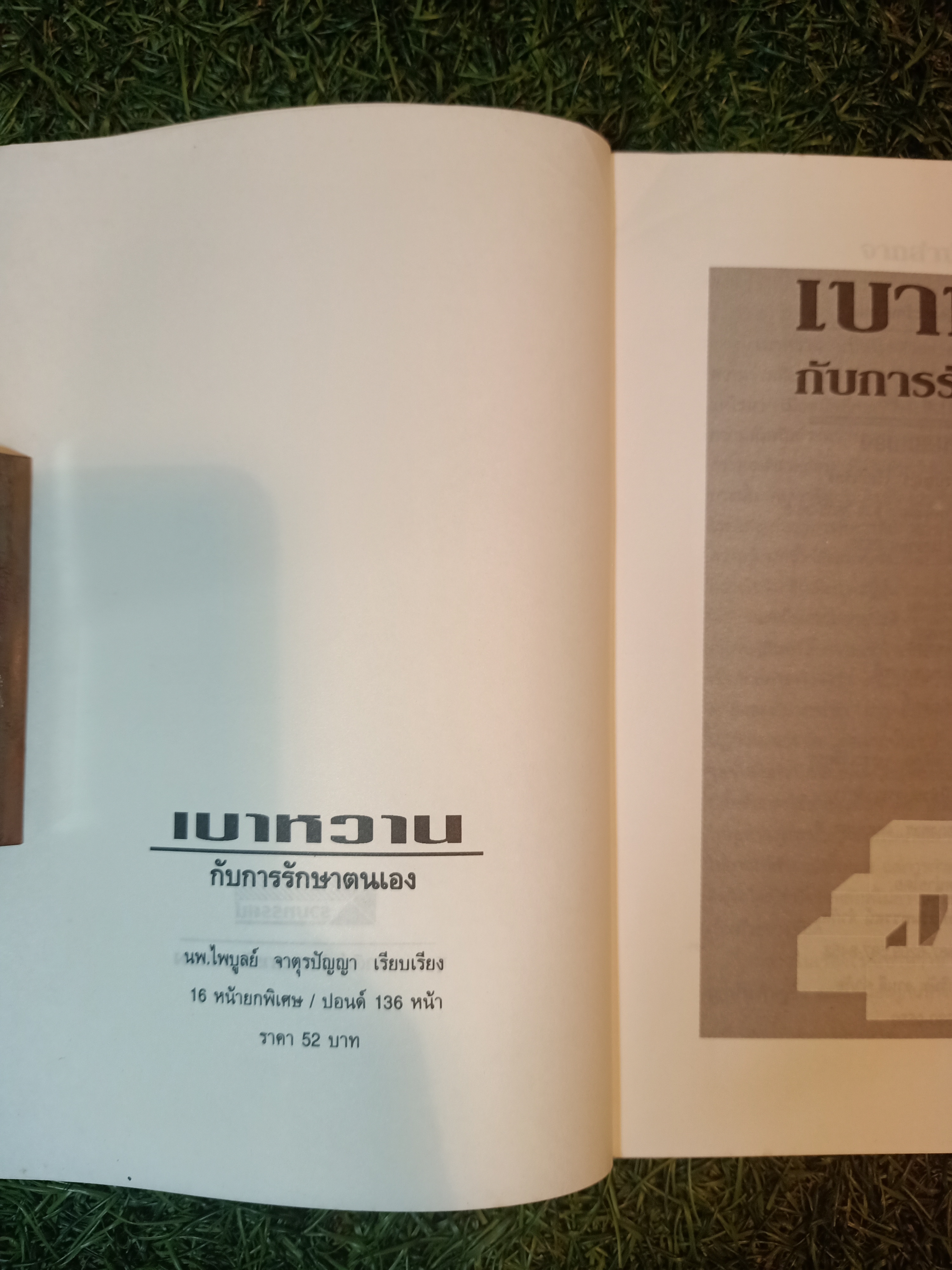 เบาหวาน กับการรักษาตนเอง / นพ. ไพบูลย์ จาตุรปัญญา