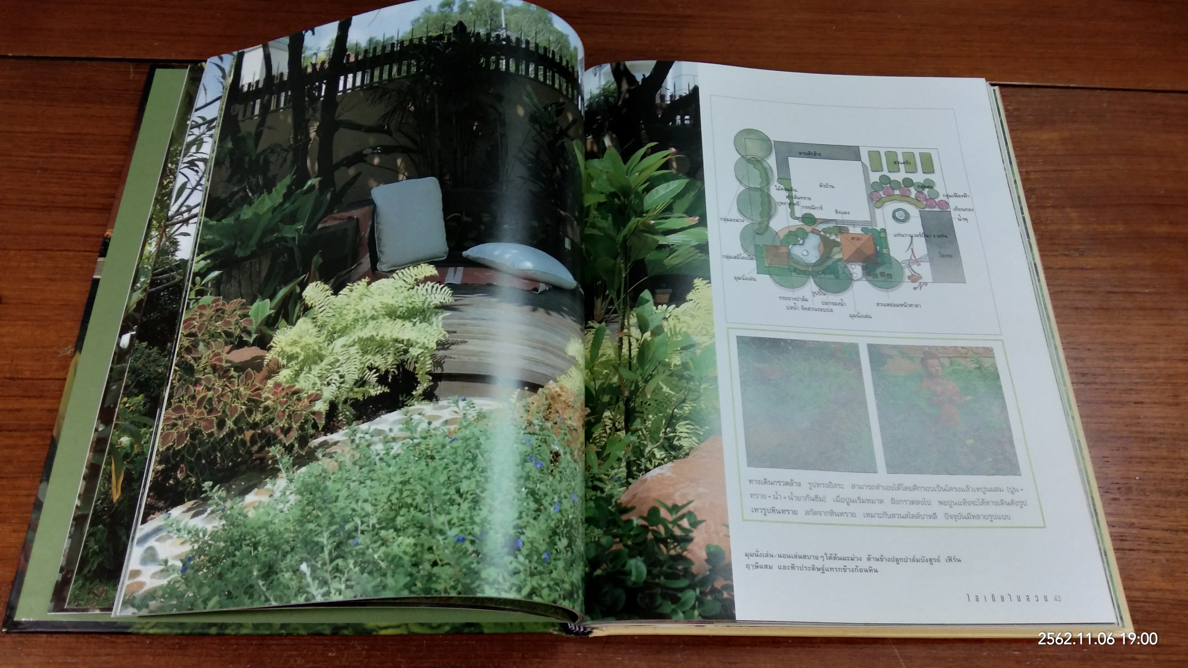 คู่มือการจัดและตกแต่ง : สวนในบ้าน เล่ม 8 ไอเดียในสวน / บ้านและสวน
