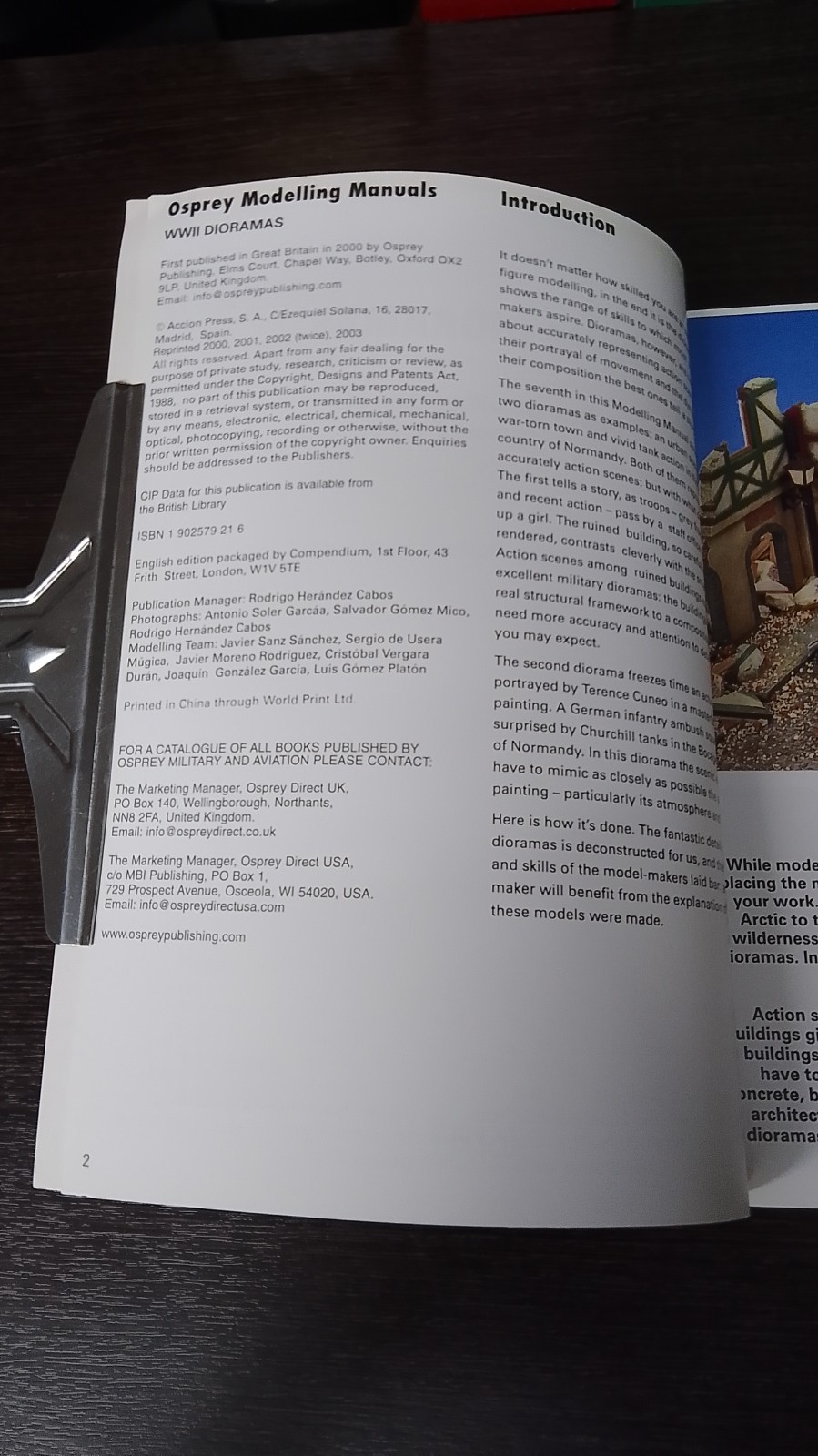 OSPREY MODELLING MANUALS 7 : WWII DIORAMAS