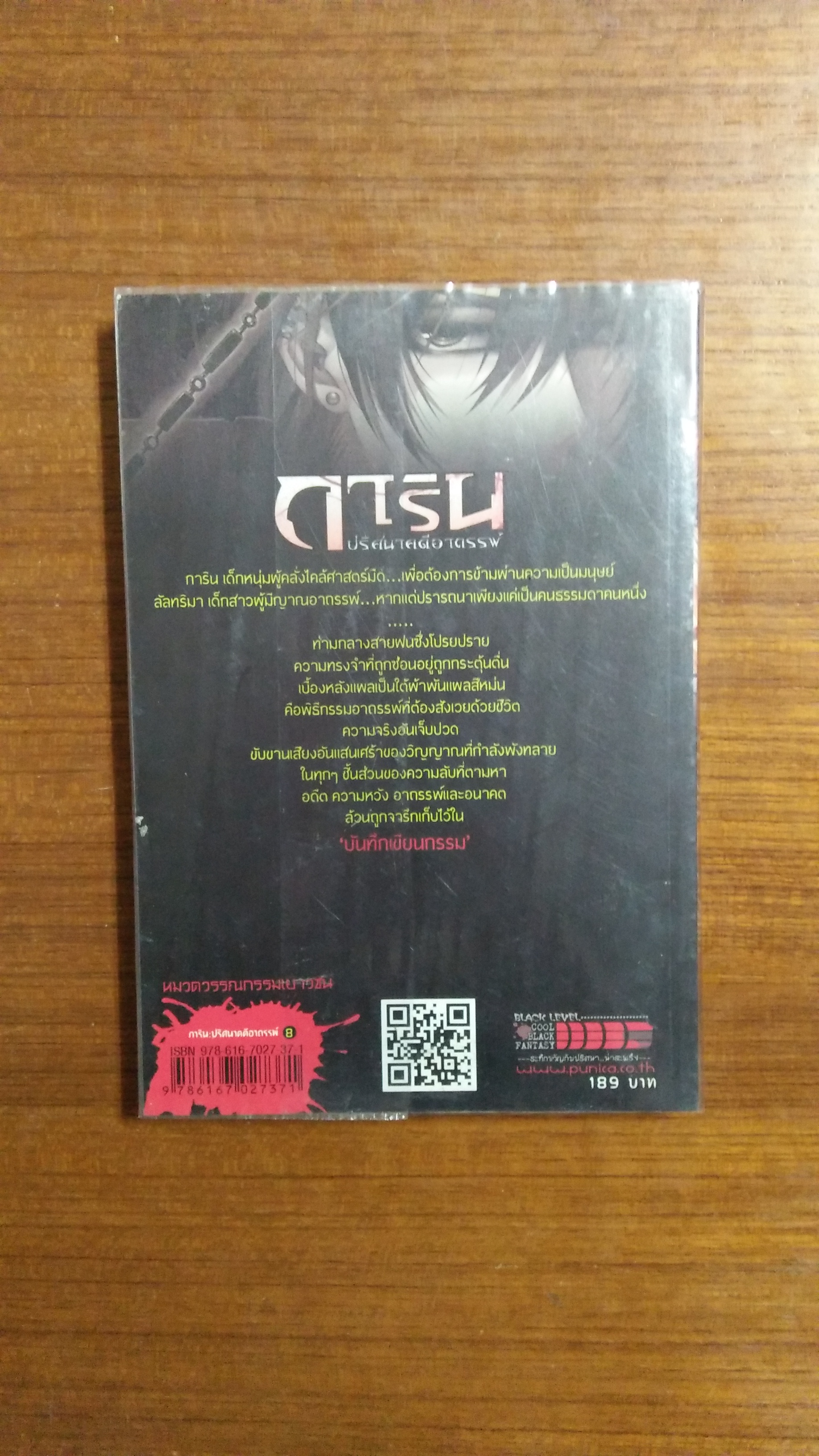 การิน ปริศนาคดีอาถรรพ์ ตอน บันทึกเขียนกรรม / อัย์ เขียน