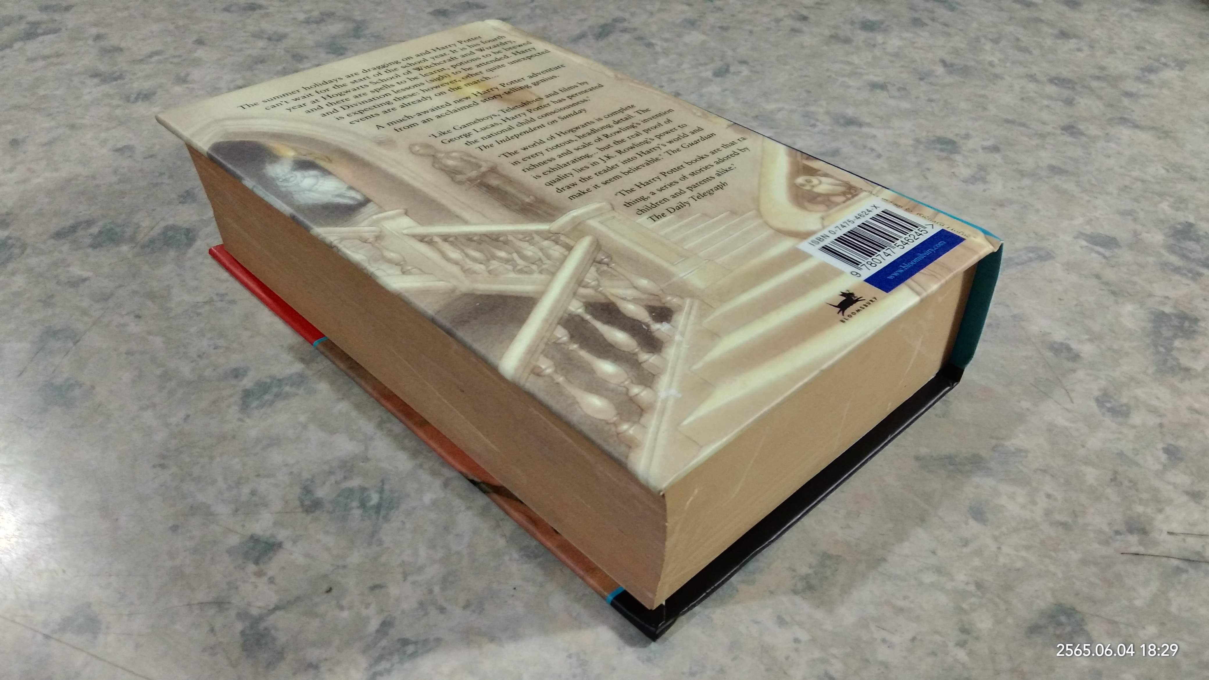 HARRY POTTER and the Goblet of Fire (มีรอยโดนน้ำ) / J.K.ROWLING