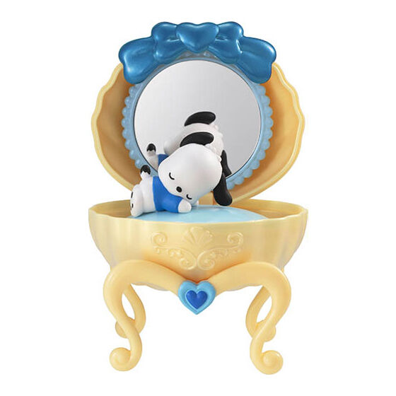 Sanrio Characters Shell Dresser 3 เป็นโมเดลแบบโต๊ะเครื่องแป้ง Sanrio น่ารักมาก ขนาดประมาณ 11 ซม. มี 4 แบบให้เลือก