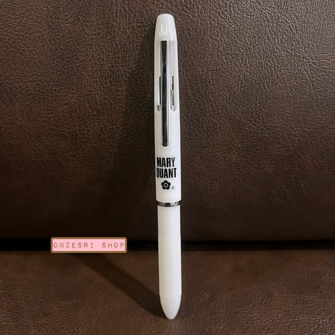 ปลอกปากกา Pilot Hi-Tec-C Coleto เป็นปลอกแบบโลหะ ใส่หมึกได้ 4 ไส้ แบบ Mary Quant (Japan Limited 2019) มี 2 สีให้เลือก