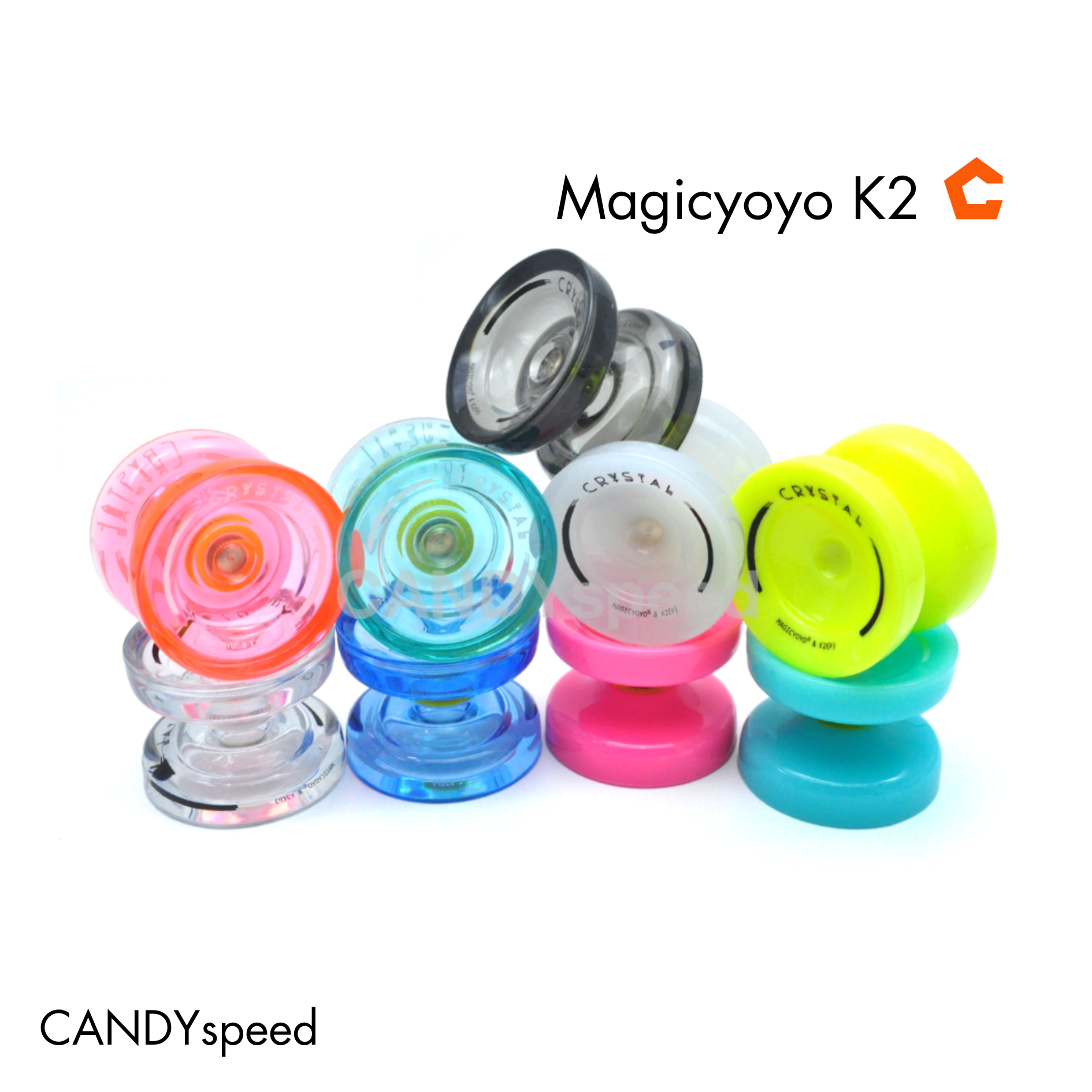 Yoyo โยโย่ MagicYoyo K2 | Magic Yoyo K2(p) CRYSTAL | by CANDYspeed