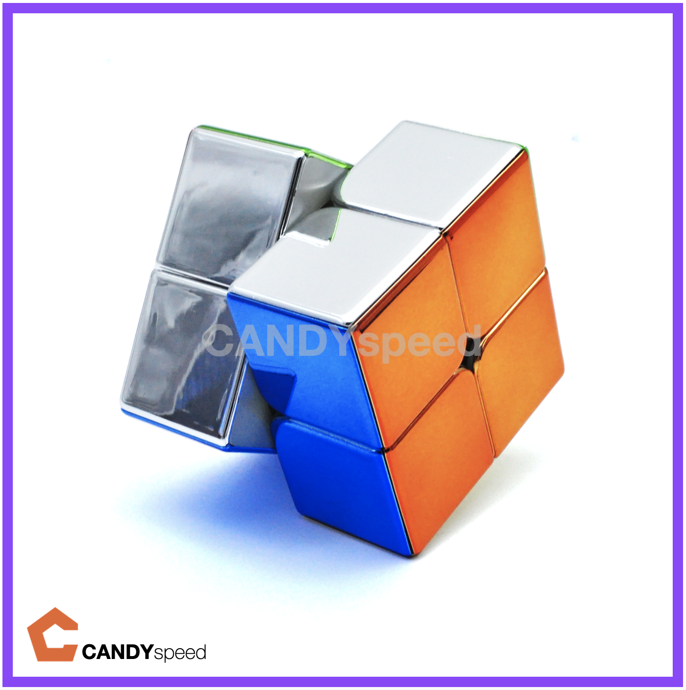 รูบิค Cyclone Boys Metallic 2x2 | by CANDYspeed