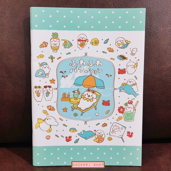 สมุด Sirotan Notebook แบบ Cream Soda สีขาวเขียว ขนาด 14.8 x 21 ซม. มี 64 หน้า