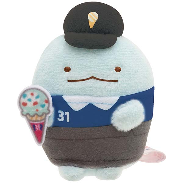 ตุ๊กตา Sumikko Gurashi 31 Ice Cream Series ไซส์ SS ตัวเล็ก แบบพนักงานร้านไอศกรีม ขนาด 7 x 5 x 4.5 ซม.มี 5 แบบให้เลือก