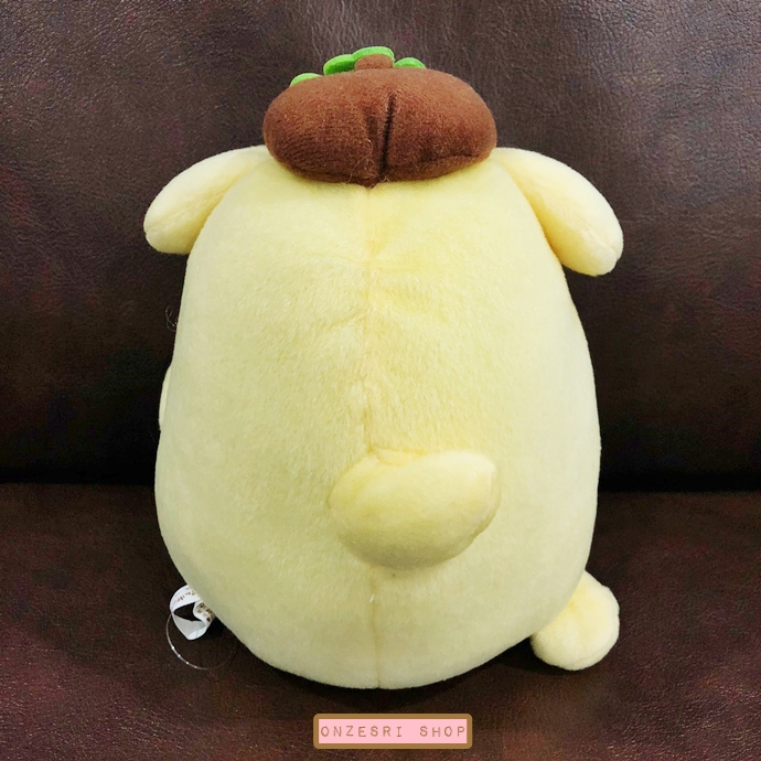 ตุ๊กตา Pompompurin ถือใบ Clover ขนาด 20 x 22 ซม.