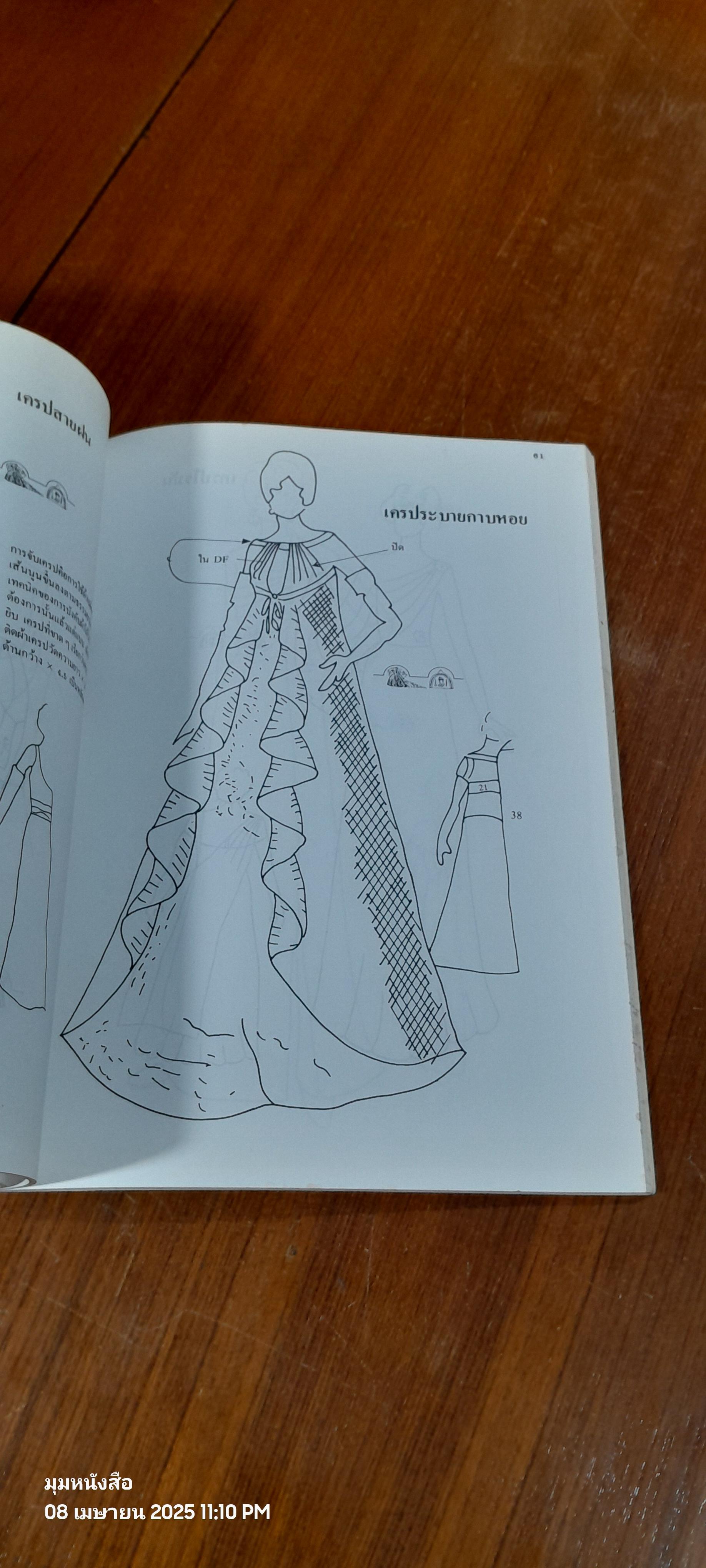 ตำราสอนตัดเย็บ-ชั้นสูง. โรงเรียนสอนตัดเสื้อ นิรันดร์รัตน์ ปกเขียว