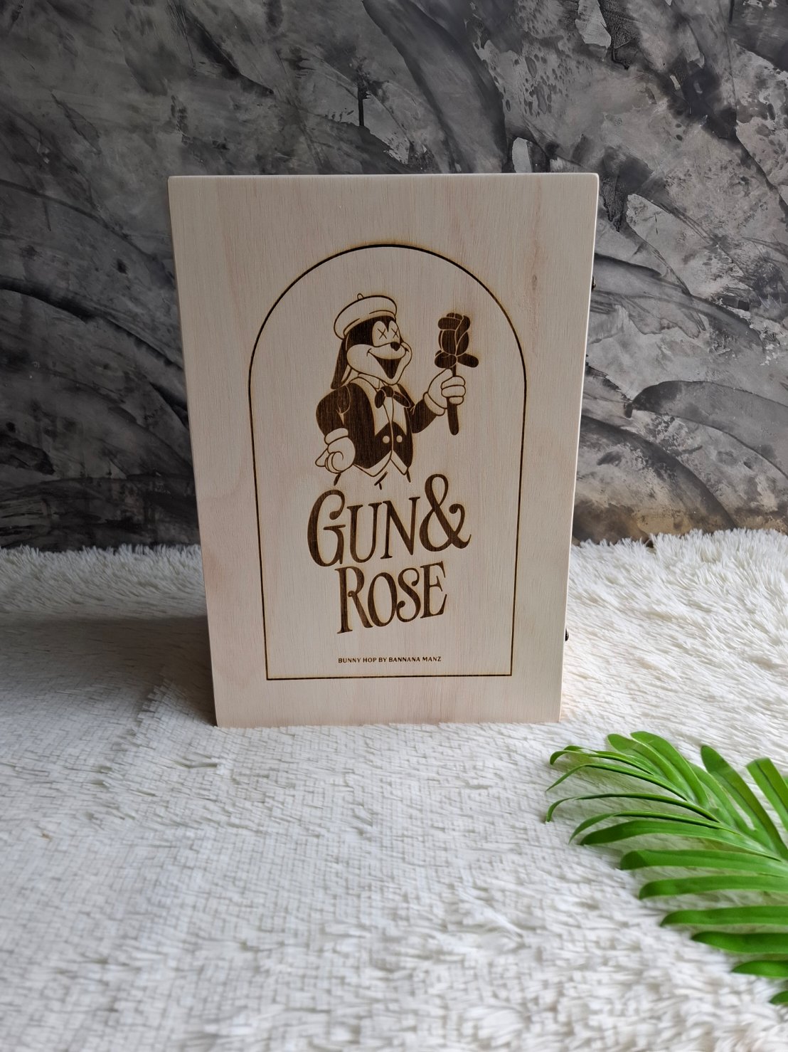 กล่องไม้สนแบบฝาล็อค