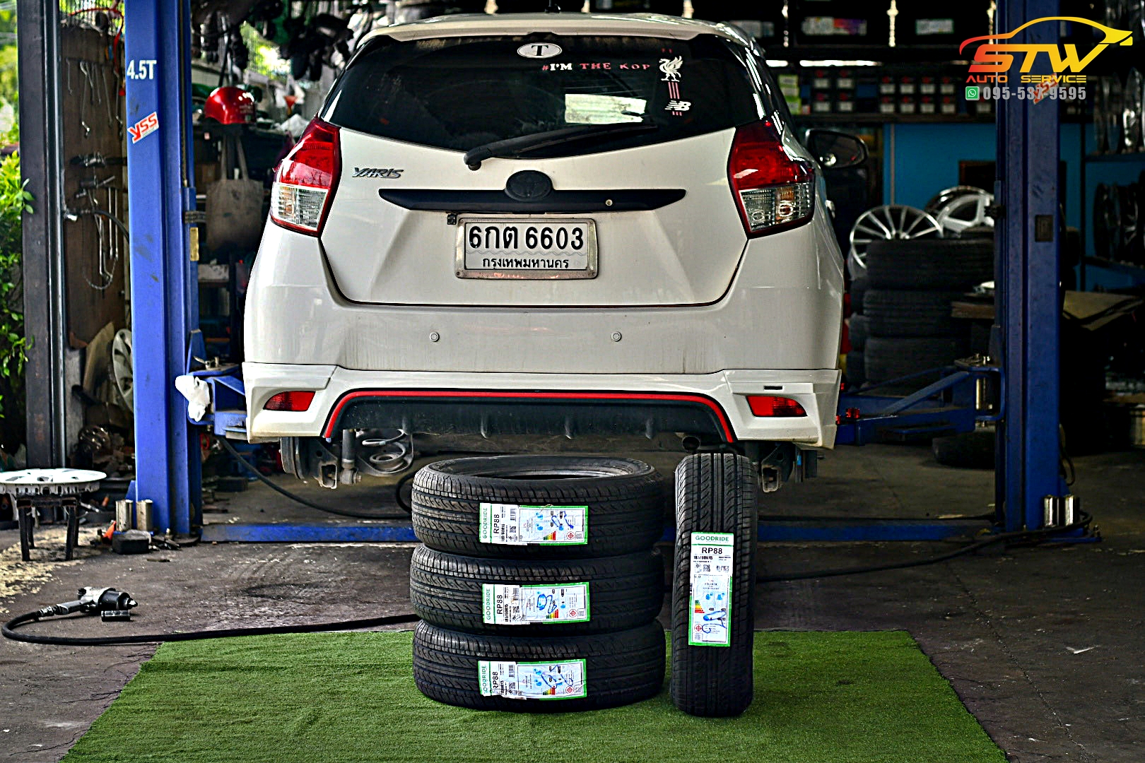 ยางใหม่ GOODRIDE RP88 185/60R15 84H