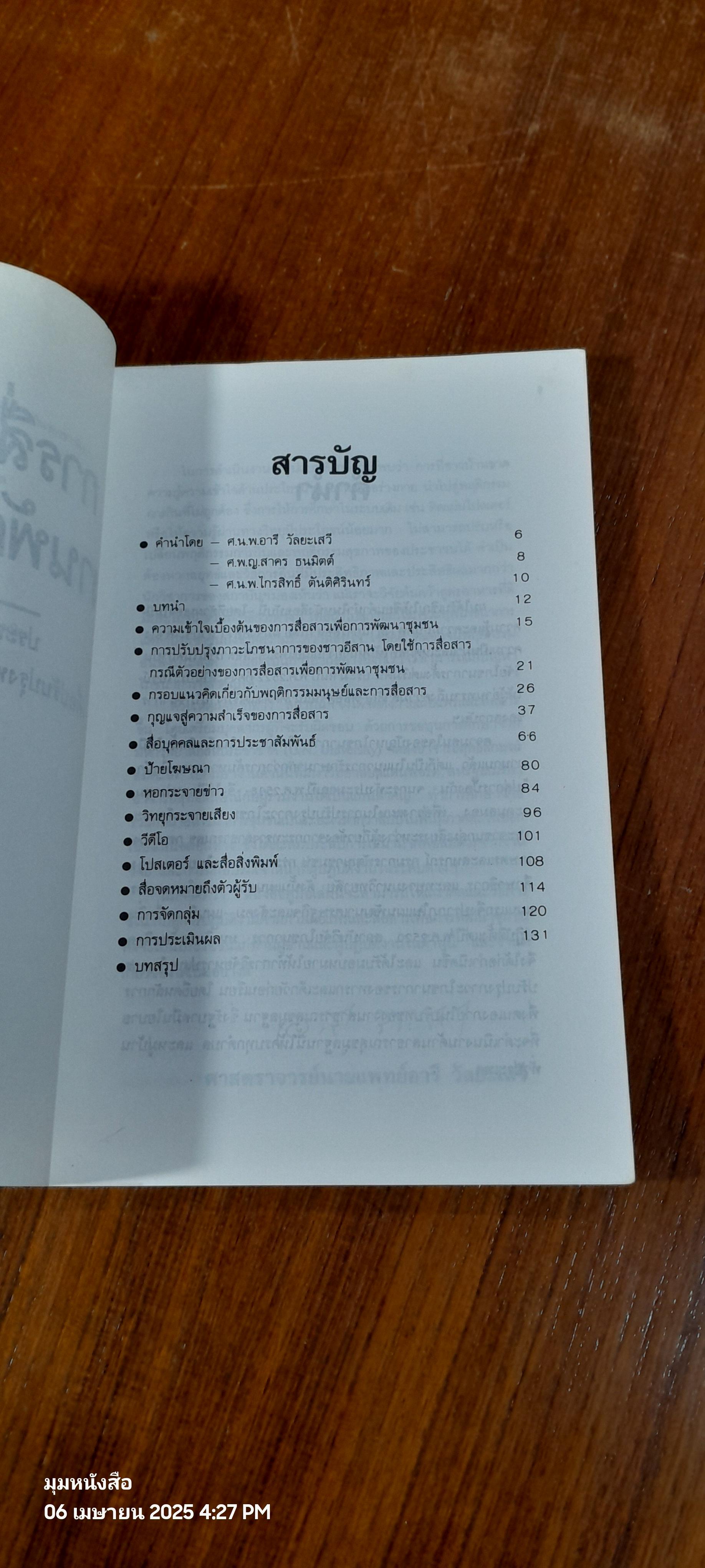 การสื่อสารเพื่องานพัฒนาชุมชน / คมสัน หุตะแพทย์