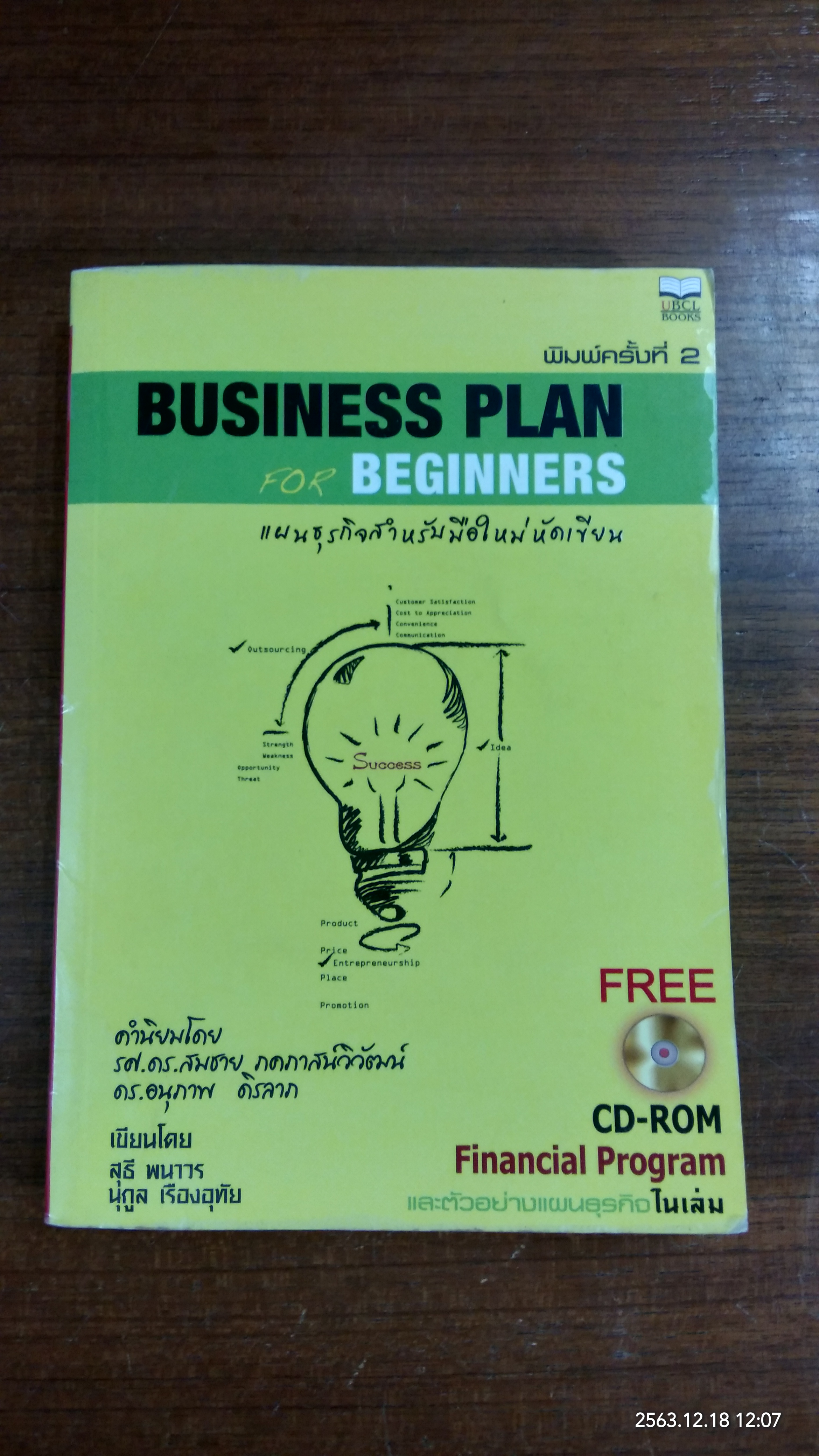 แผนธุรกิจสำหรับมือใหม่หัดเขียน / สุธี พนาวร