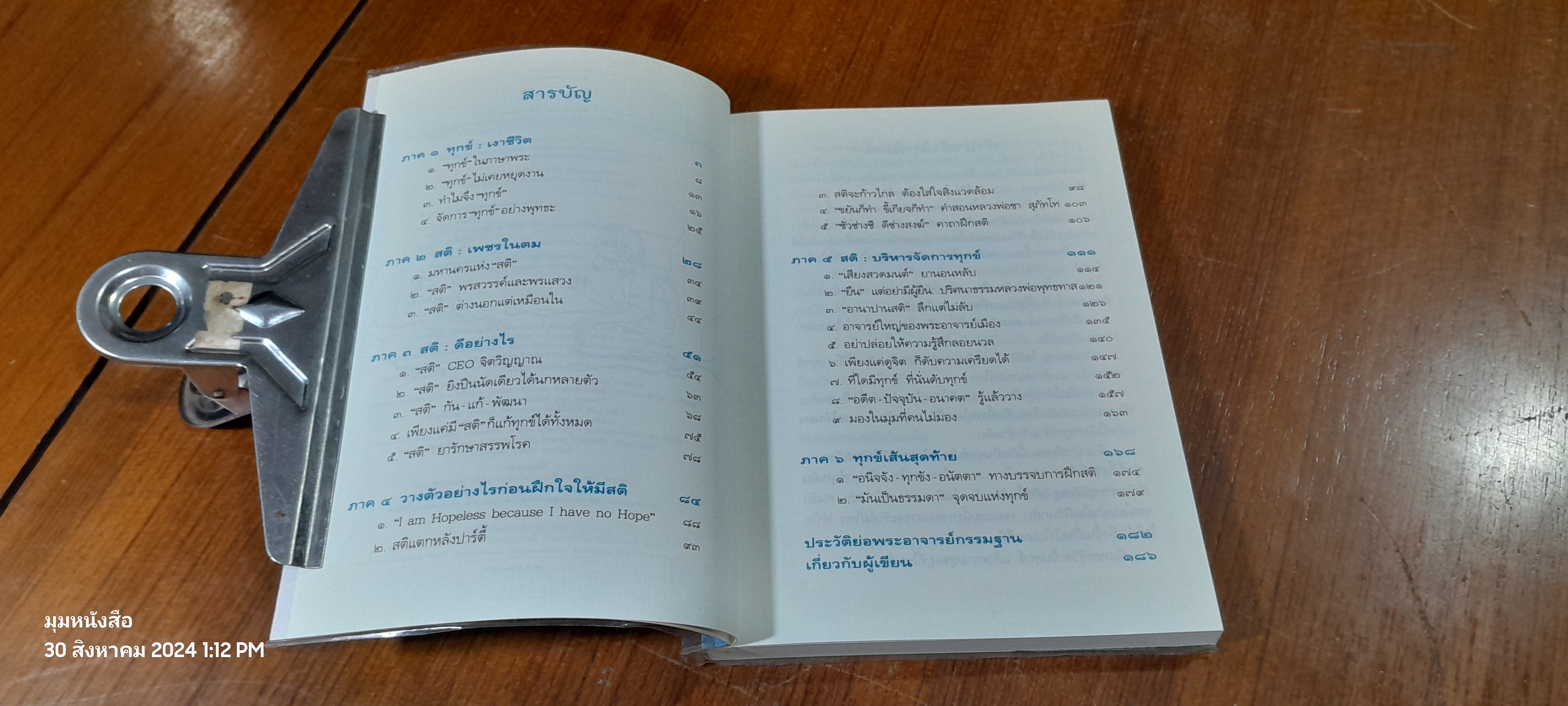 สติบริหารจัดการทุกข์ / ส.ชิโนรส