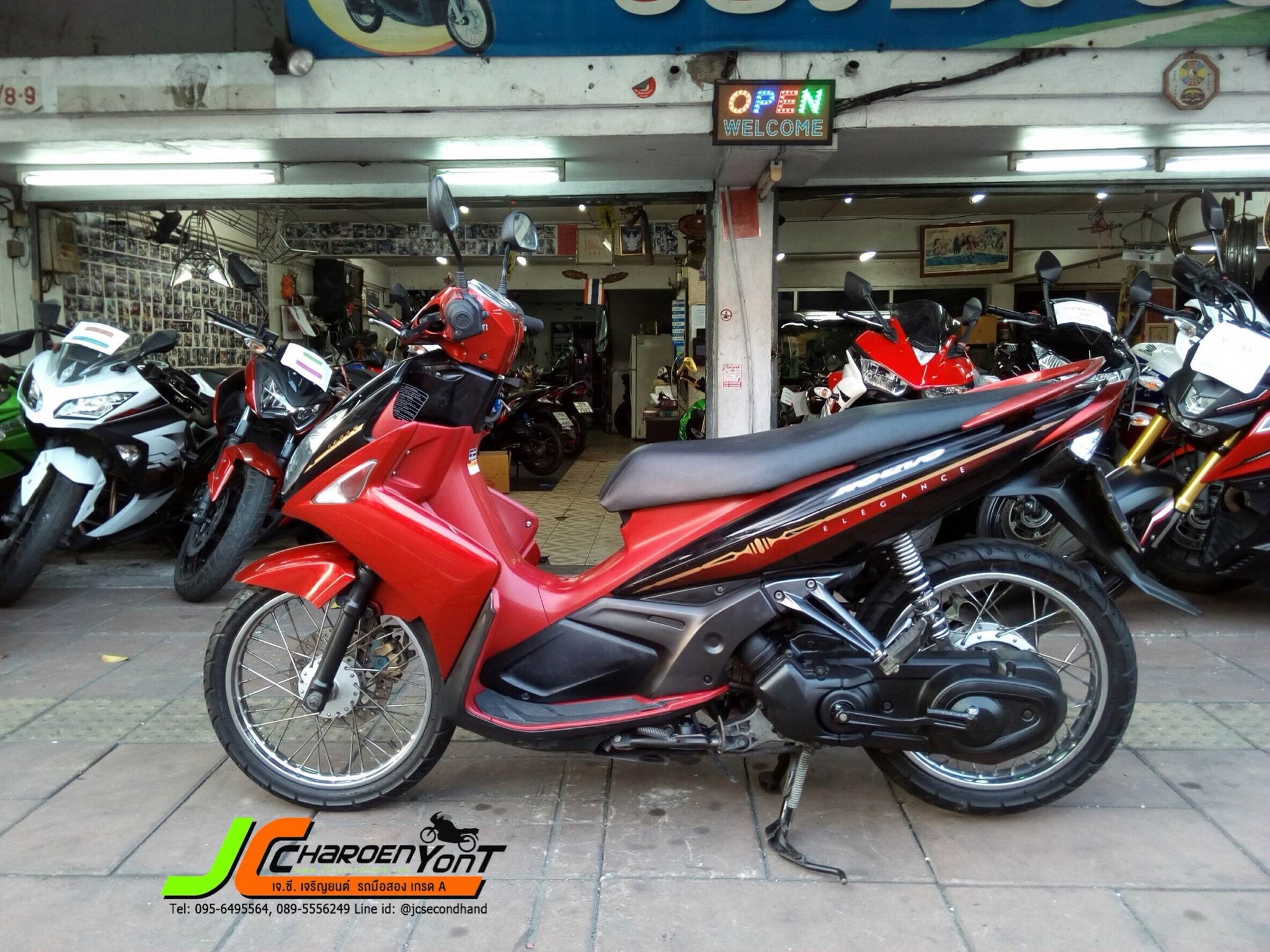 "แววนี้ดูรู้เลย รถบ้านแน่นอน" กับ YAMAHA NOUVO ELEGANCE135 จดทะเบียนกลางปี52 สภาพเดิมดูดี เครื่องเงีบบๆ แน่นๆ