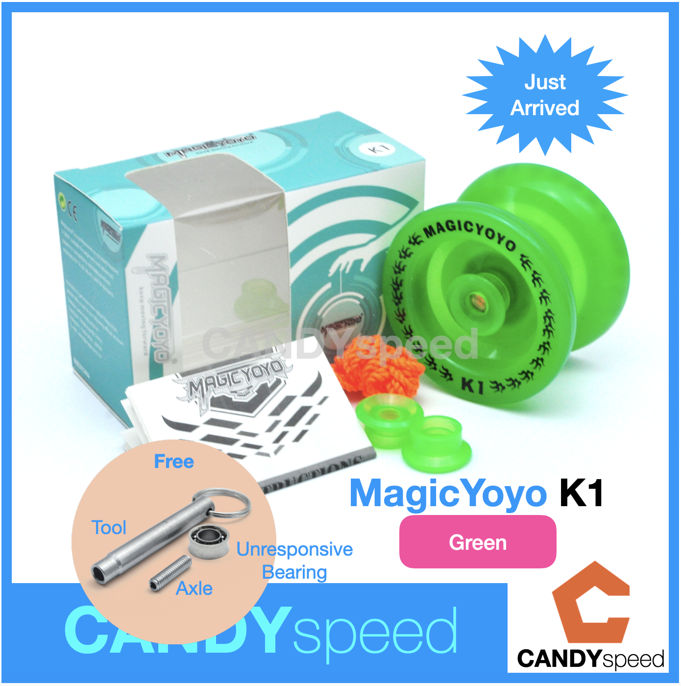 *แถมลูกปืน Unresponsive* Yoyo โยโย่ MagicYoyo K1 | by CANDYspeed