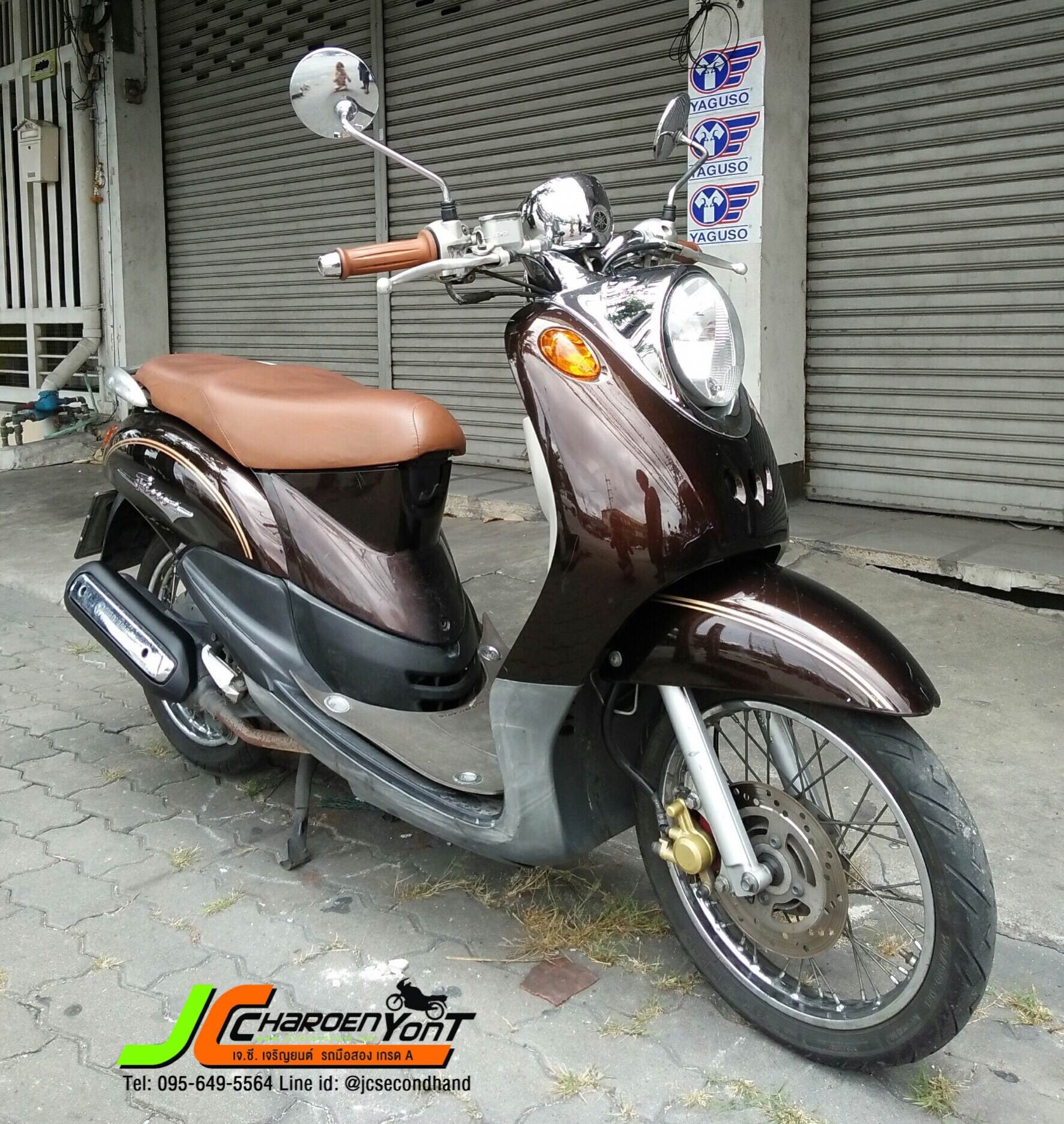 รถบ้านสภาพเด็ดดวงมาทางนี้เลยจร้า!! YAMAHA FINOคาร์บู รุ่นหัวเงา รถจดทะเบียนปลายปี51