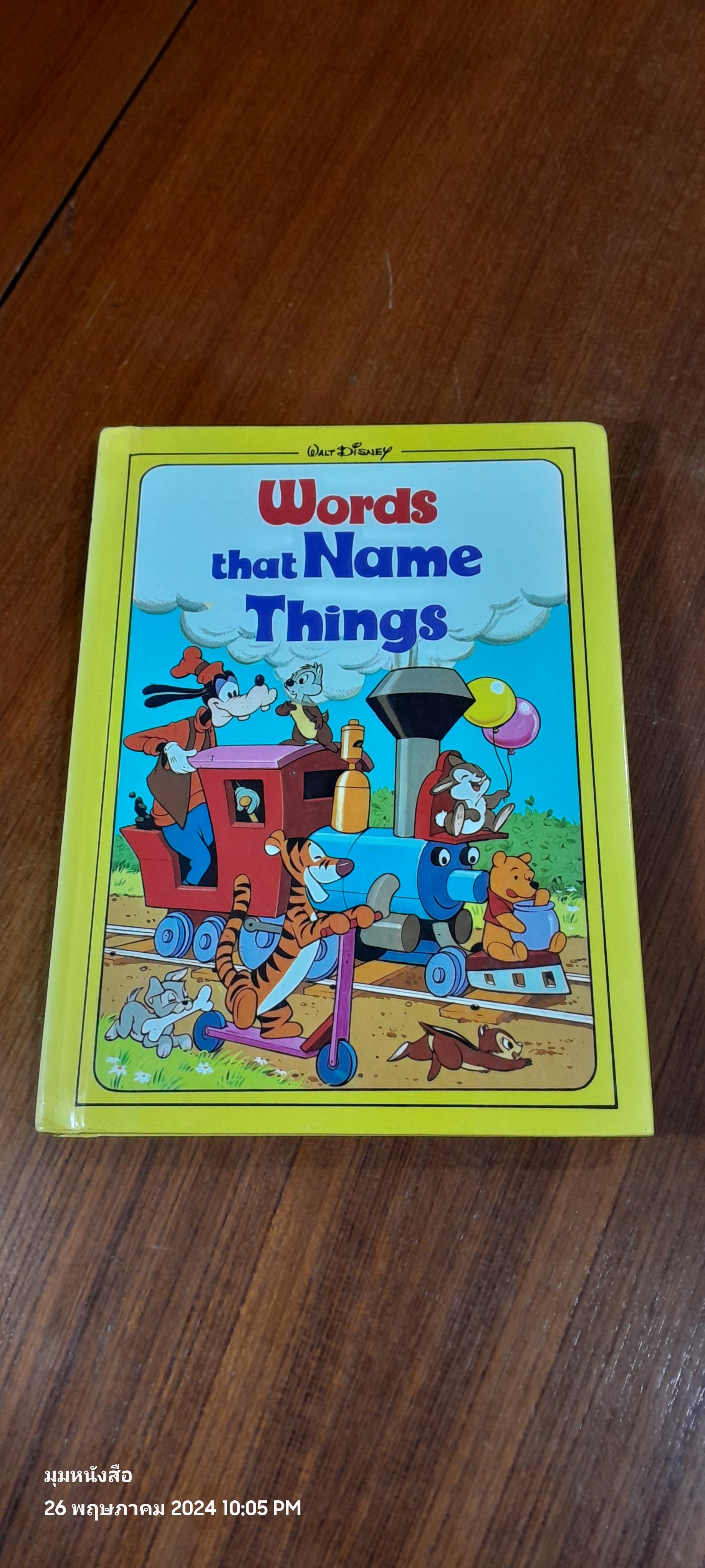 Words that Name Things
