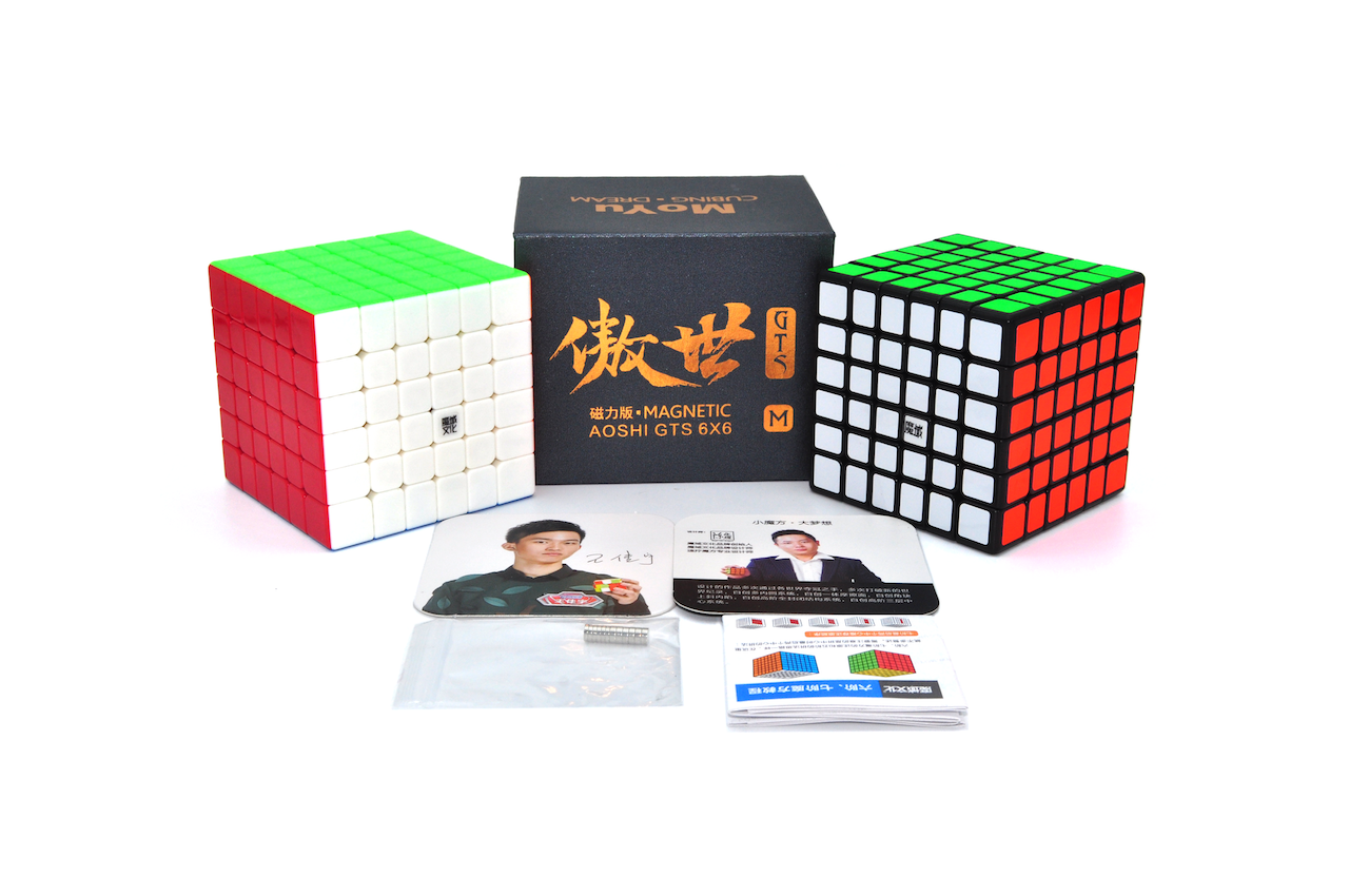 รูบิค Cube MoYu AoShi WRM *New 2022* | MoYu AoShi GTS 6x6 M *มีแม่เหล็ก* | รูบิค 6x6 Rubik