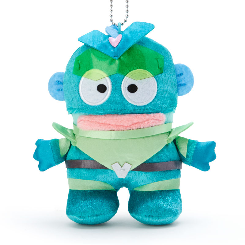 พวงกุญแจตุ๊กตา Sanrio Hapidanbui Hero Collection แบบ Hangyodon ขนาด 12 x 6 x 14 ซม.