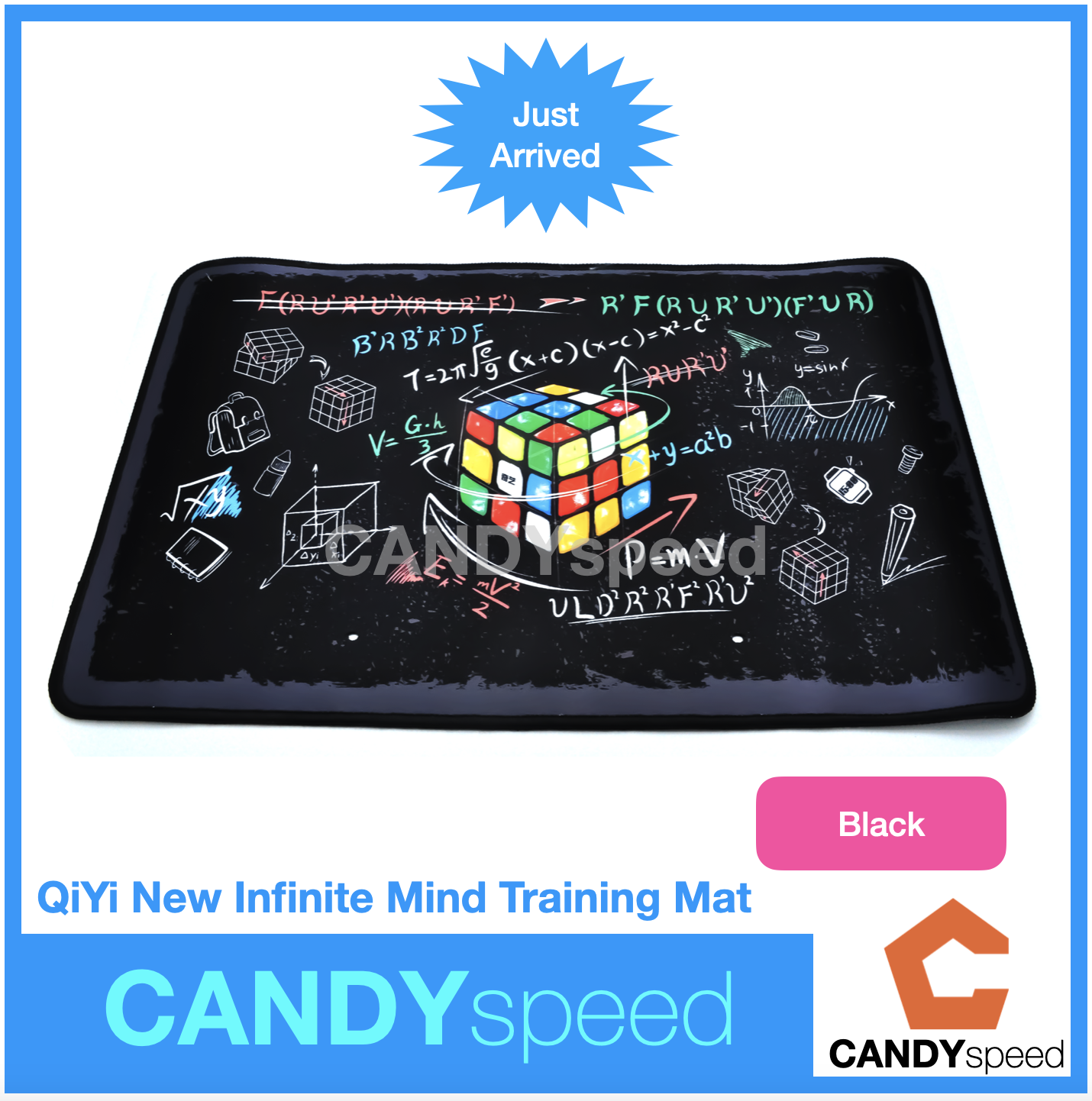 QiYi New Mat V3, Stack Cup Training Mat แผ่นรองเล่นรูบิค,สแต็คคัพ | By CANDYspeed