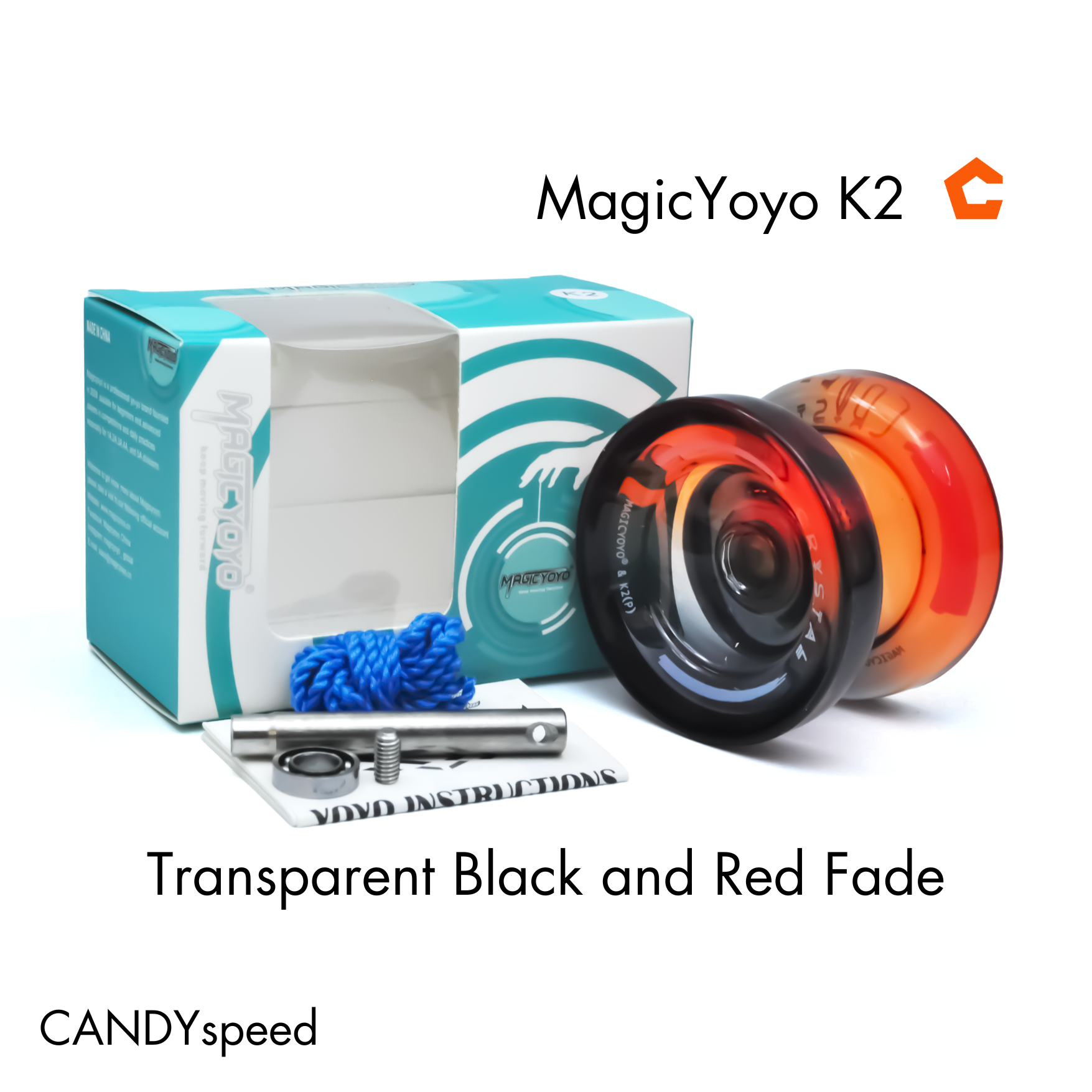 Yoyo โยโย่ MagicYoyo K2 | Magic Yoyo K2(p) CRYSTAL | by CANDYspeed
