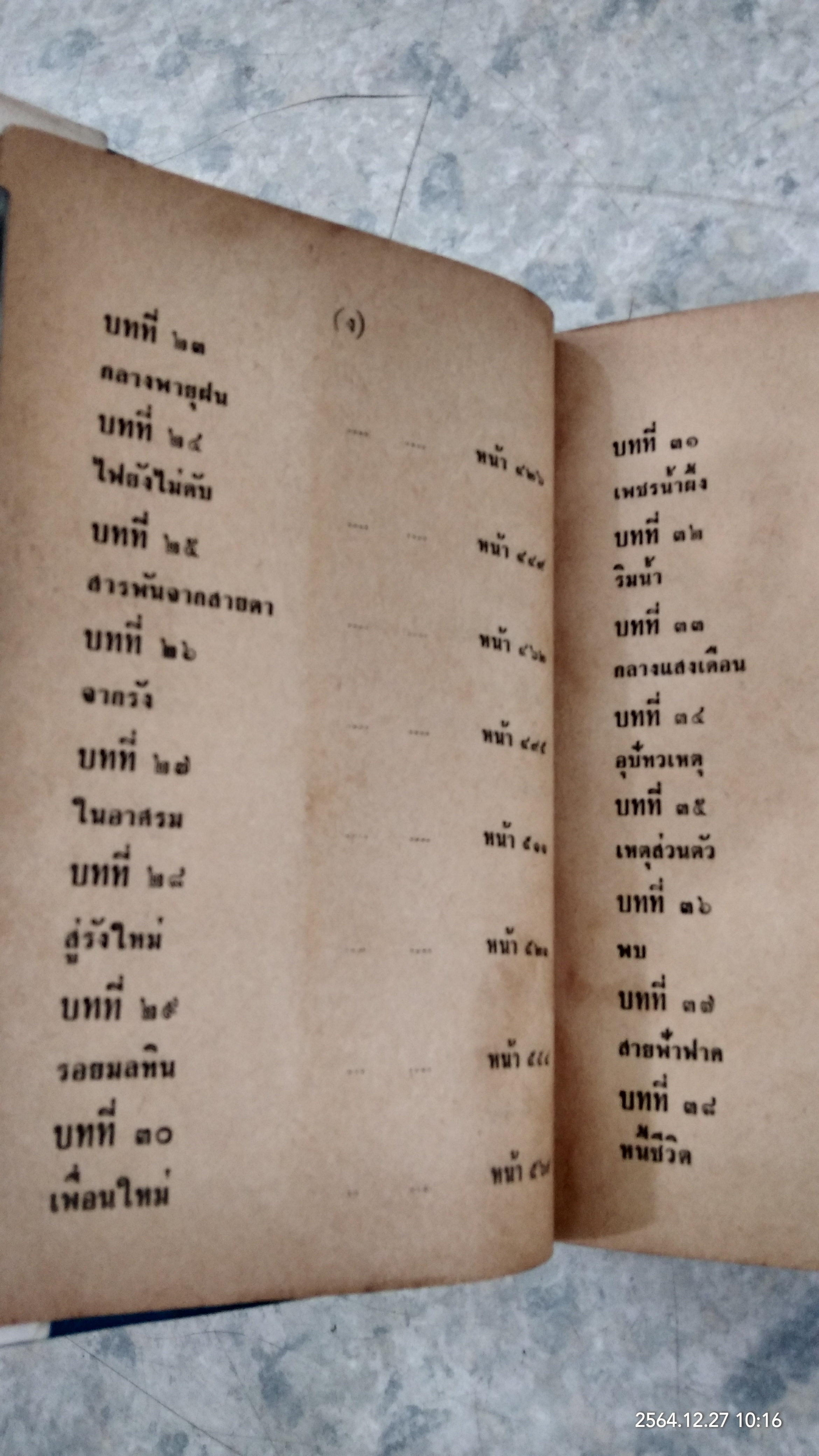 โนรี (ชำรุดมีซ่อมแซม) / อิงอร