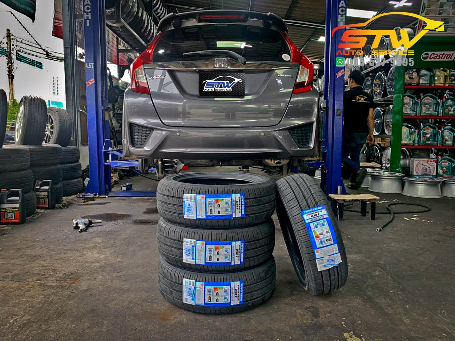 ยางใหม่ TOYO PROXES CR1 185/55R16 87H