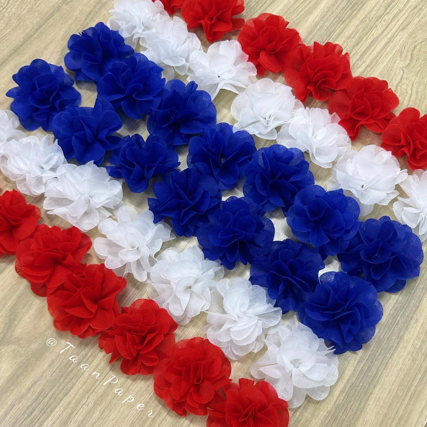 กระดาษห่อสาเหรียญ เซ็ทธงชาติไทย