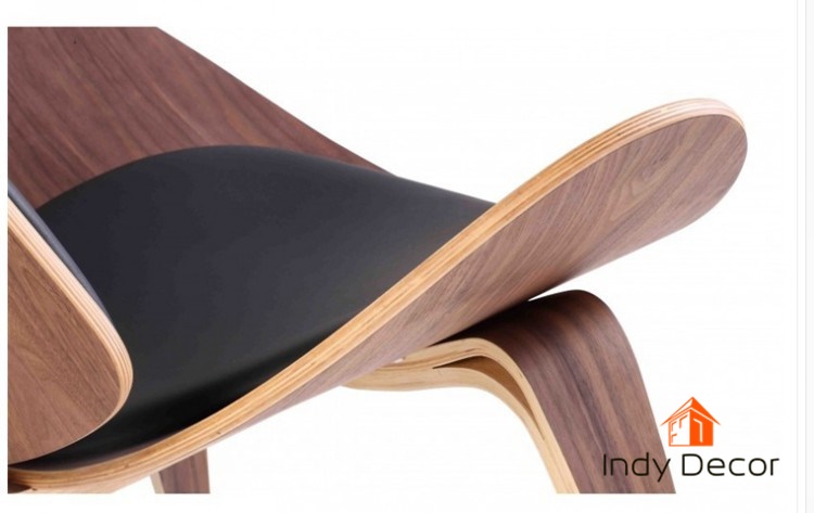 เก้าอี้พักผ่อน รุ่น Curve สีวอลนัท