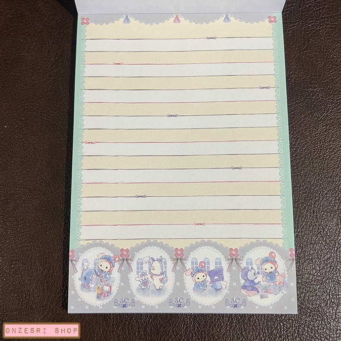 สมุดฉีก Sentimental Circus Remake by Sky Blue Daydream Window แบบสีขาว ขนาด 14.8 x 10.5 ซม. มี 4 ลาย รวม 100 แผ่น