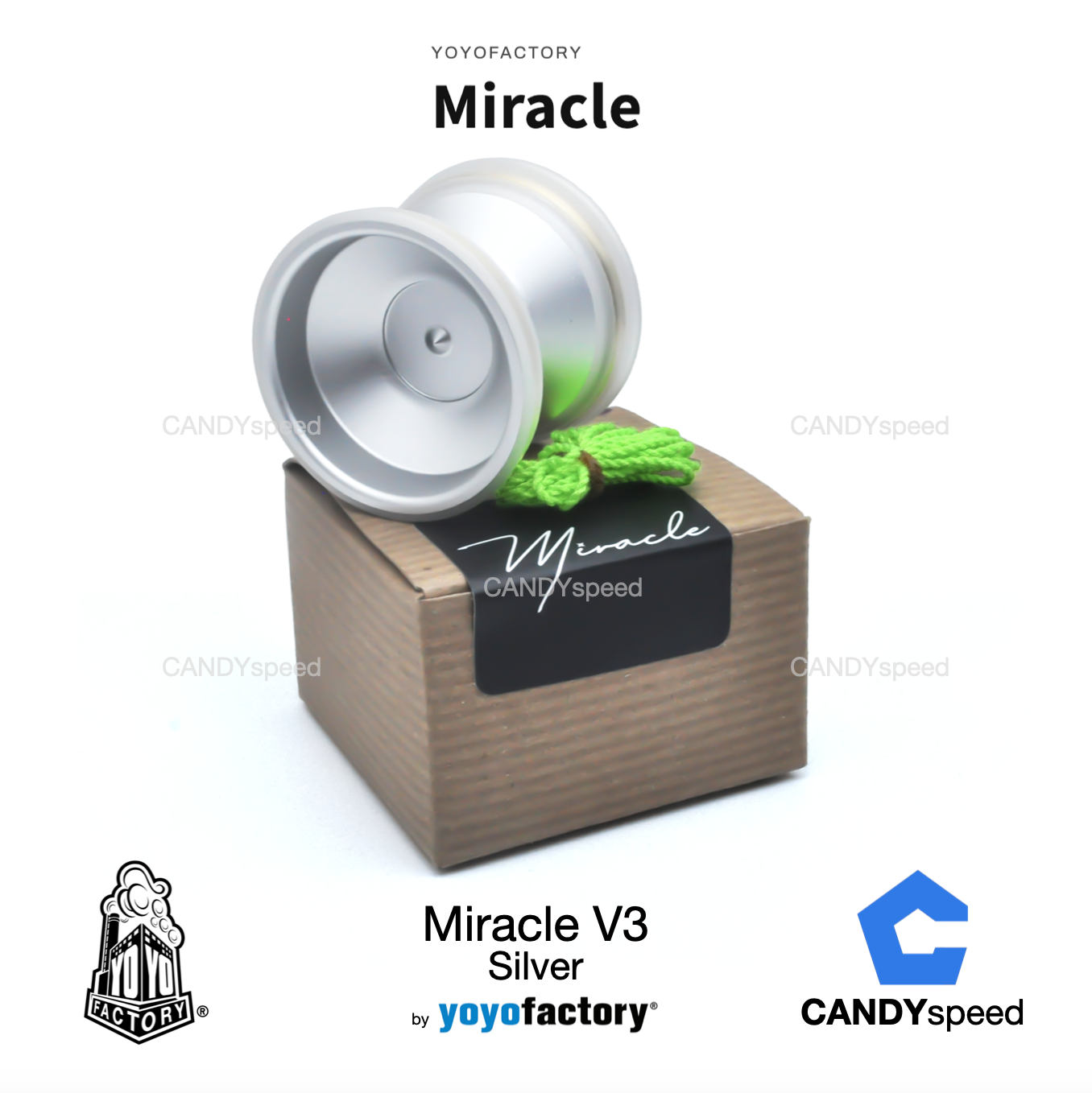 yoyofactory Miracle v3 Yoyo โยโย่ จาก USA | by CANDYspeed