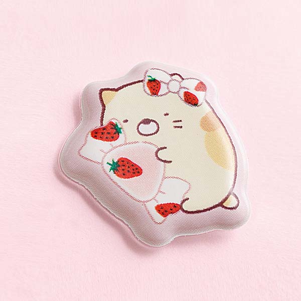 สติกเกอร์แบบนูน Sumikko Gurashi x Sakuma Strawberry Milk Candy Sticker ขนาด 20 x 9.5 ซม. มี 2 แบบให้เลือก