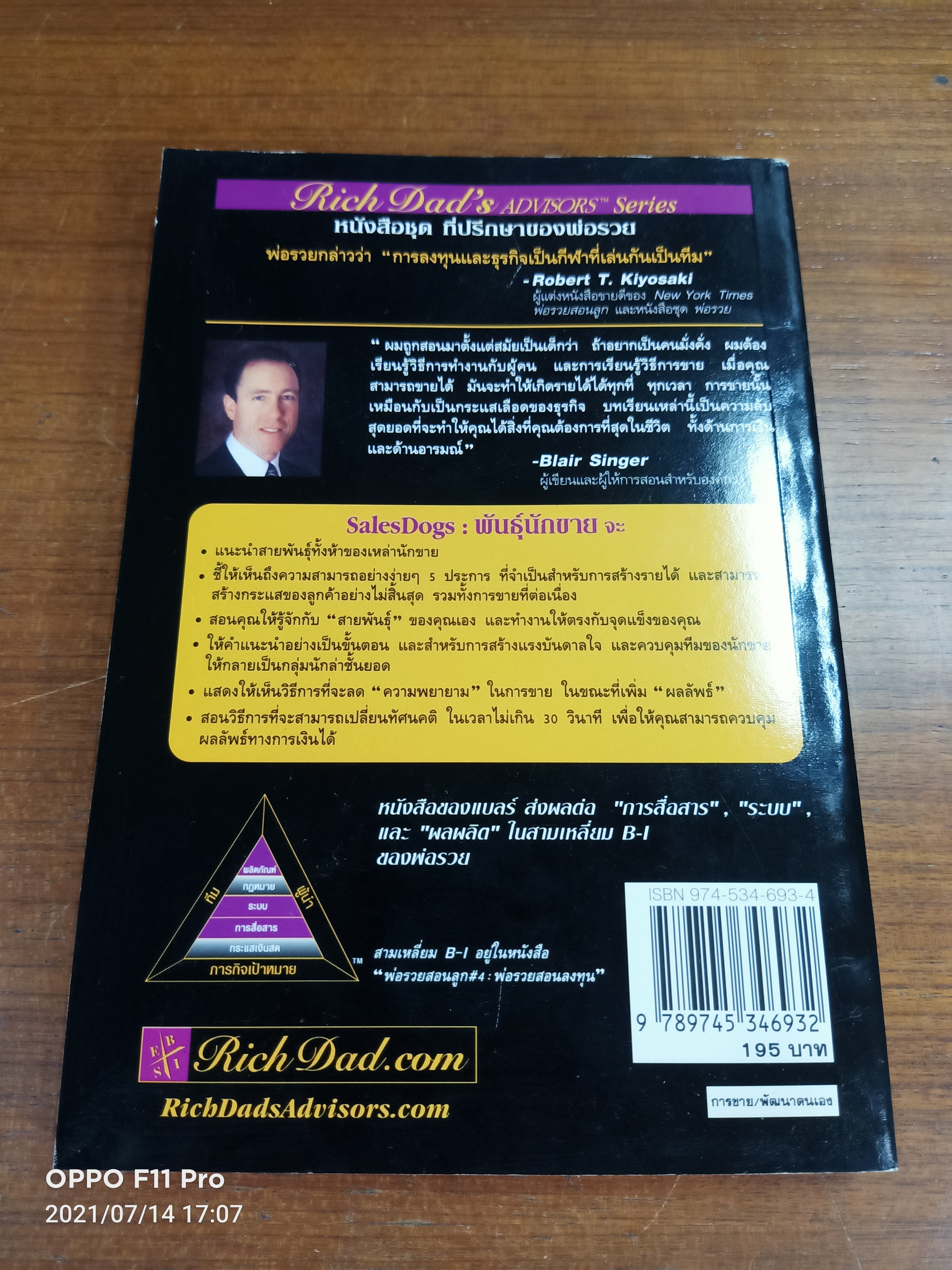 Sales Dogs พันธุ์นักขาย / โดย BLAIR SINGER เรียบเรียง อนุพงศ์ ธรณินทร์